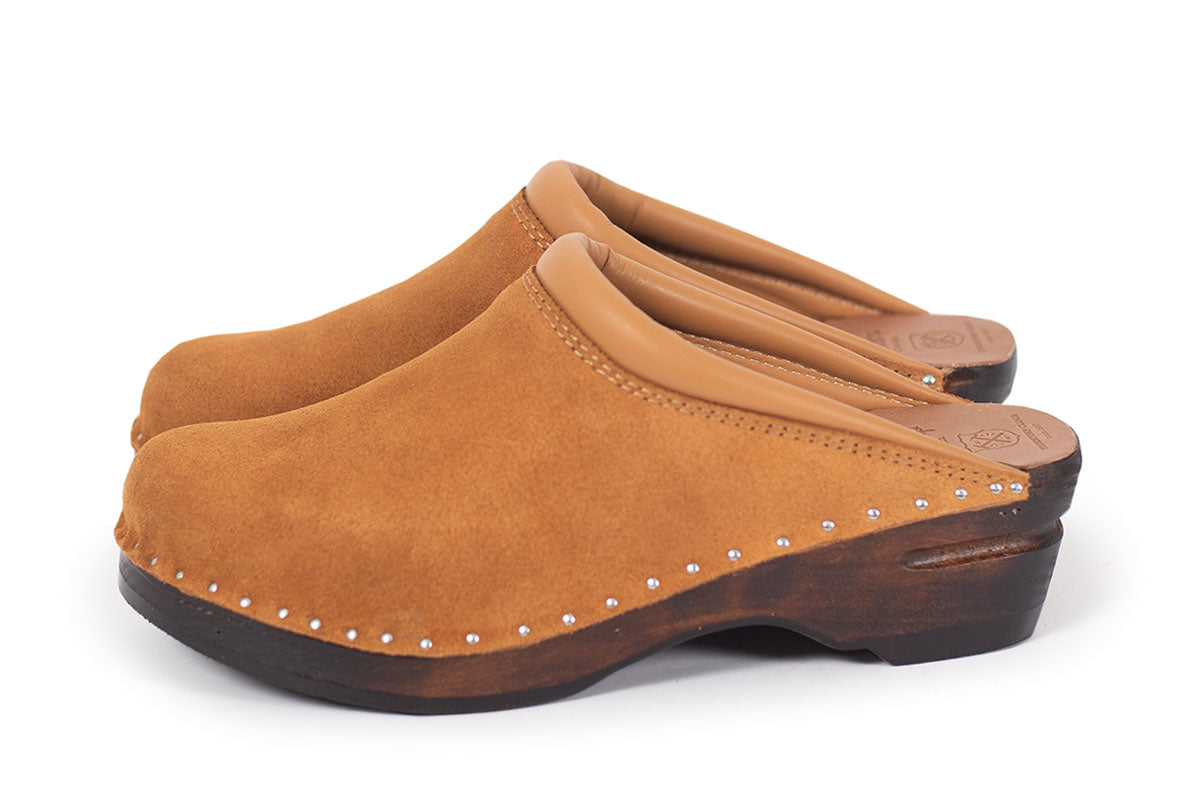 Troentorp Rembrandt Toffee Suede – Clognado
