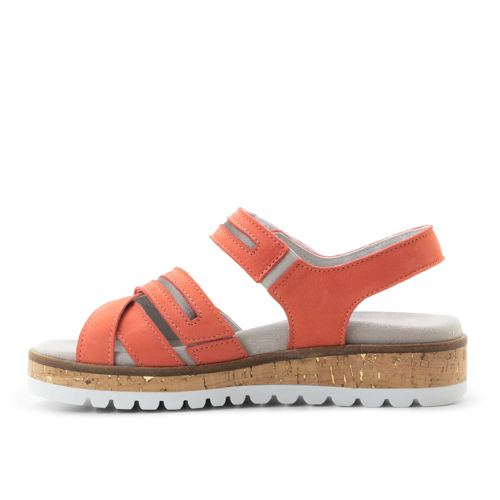 Dromedaris Ruby Leather Strappy Adjustable Sandals