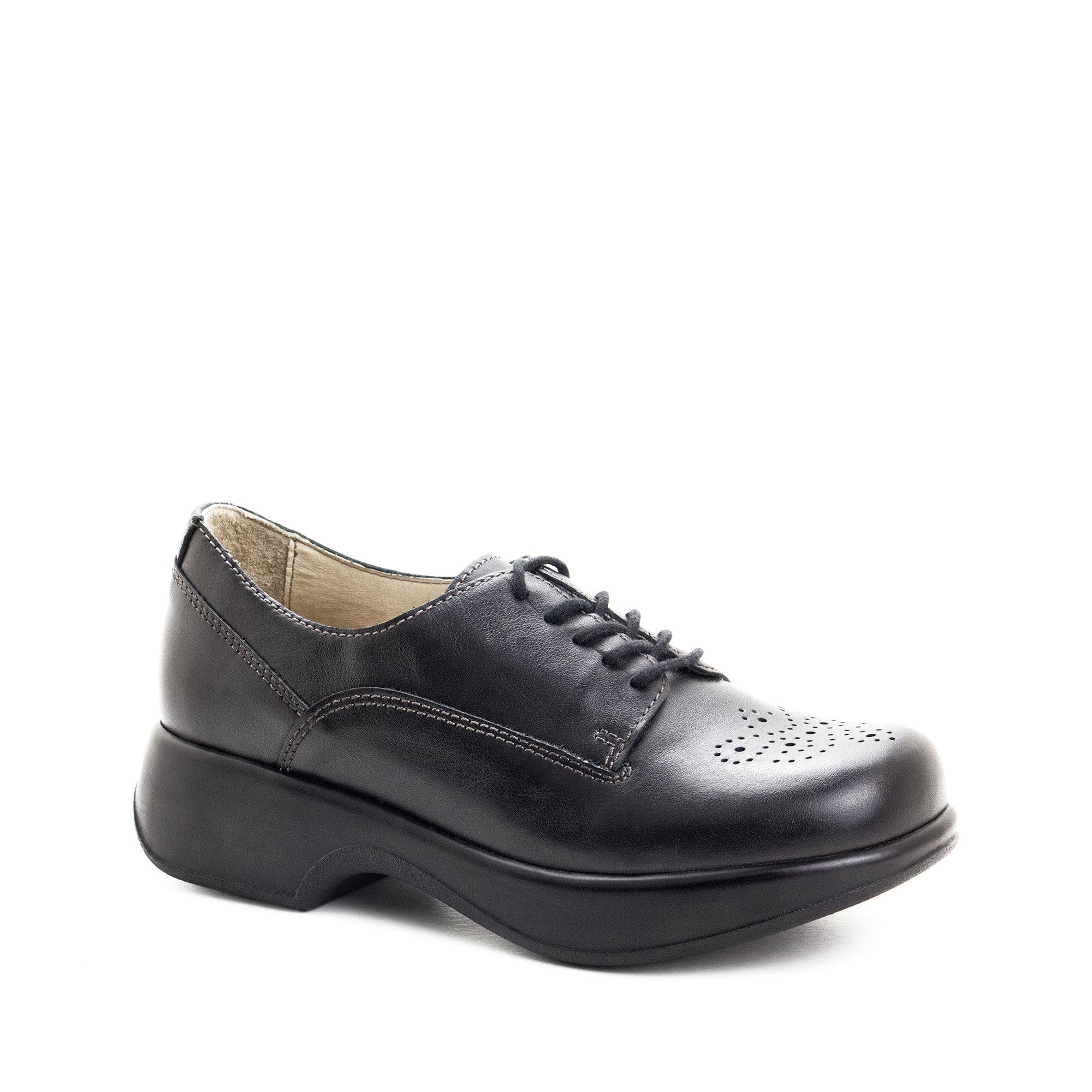 Dromedaris Sade Leather Lace-Up Comfort Shoe