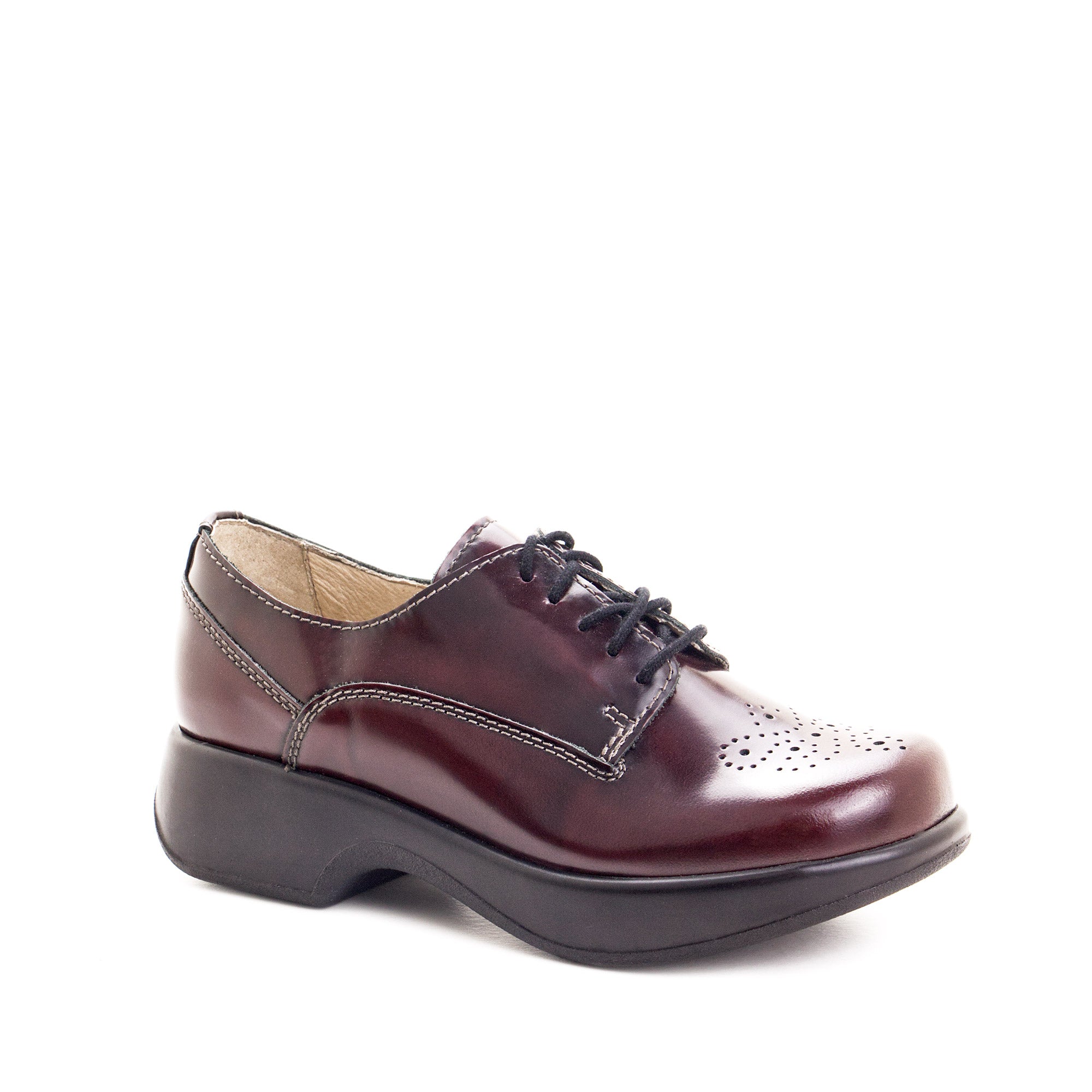 Dromedaris Sade Leather Lace-Up Comfort Shoe