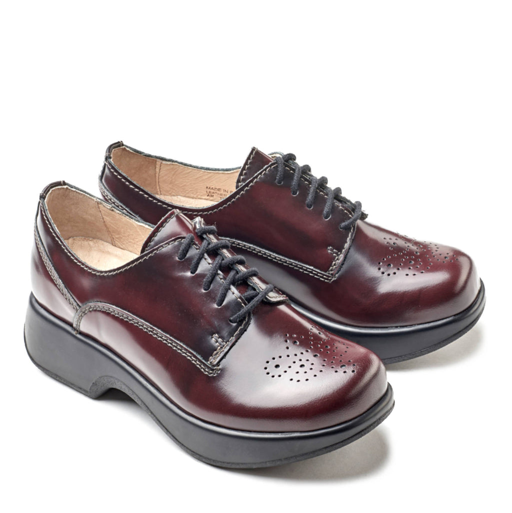 Dromedaris Sade Leather Lace-Up Comfort Shoe
