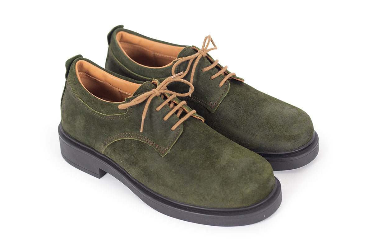 Troentorp Sandhamn Olive Suede