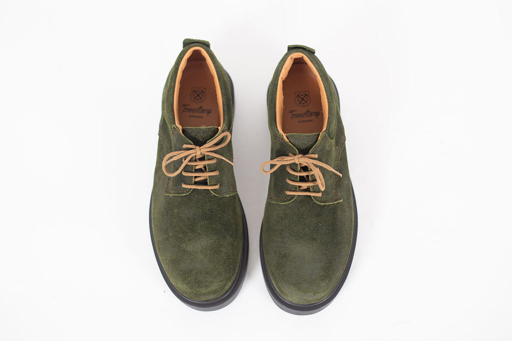 Troentorp Sandhamn Olive Suede