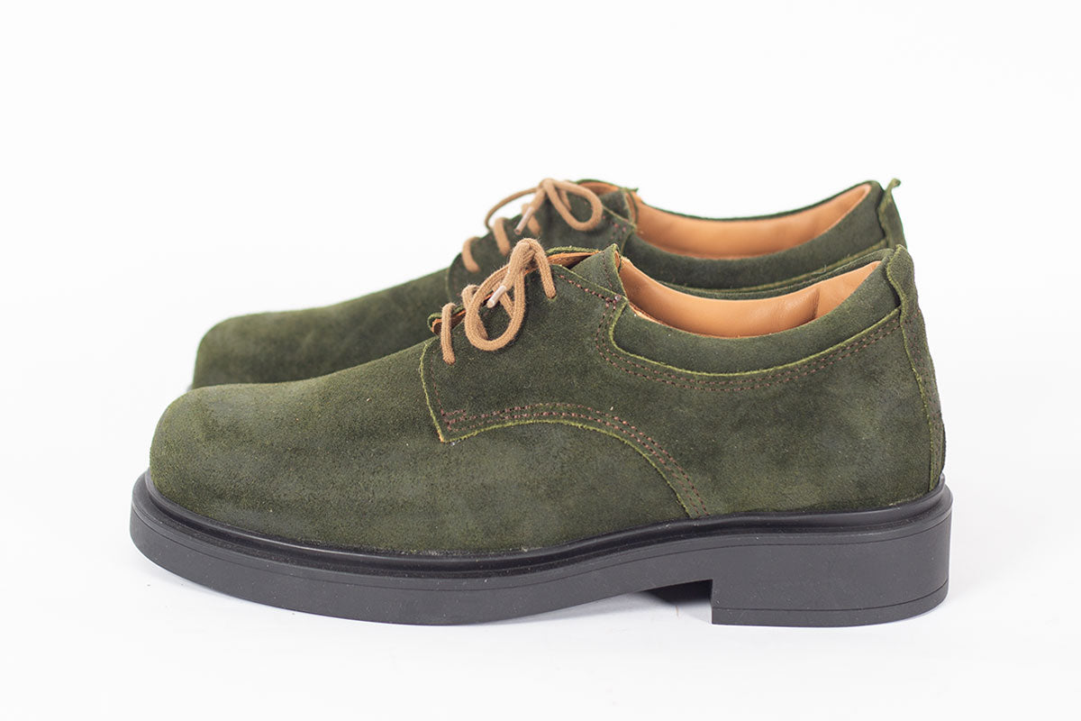 Troentorp Sandhamn Olive Suede