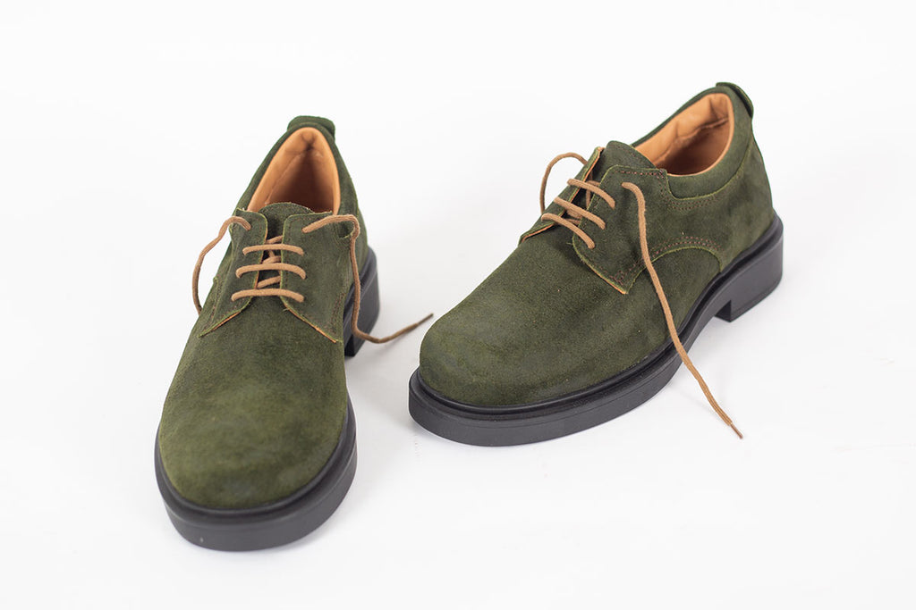 Troentorp Sandhamn Olive Suede