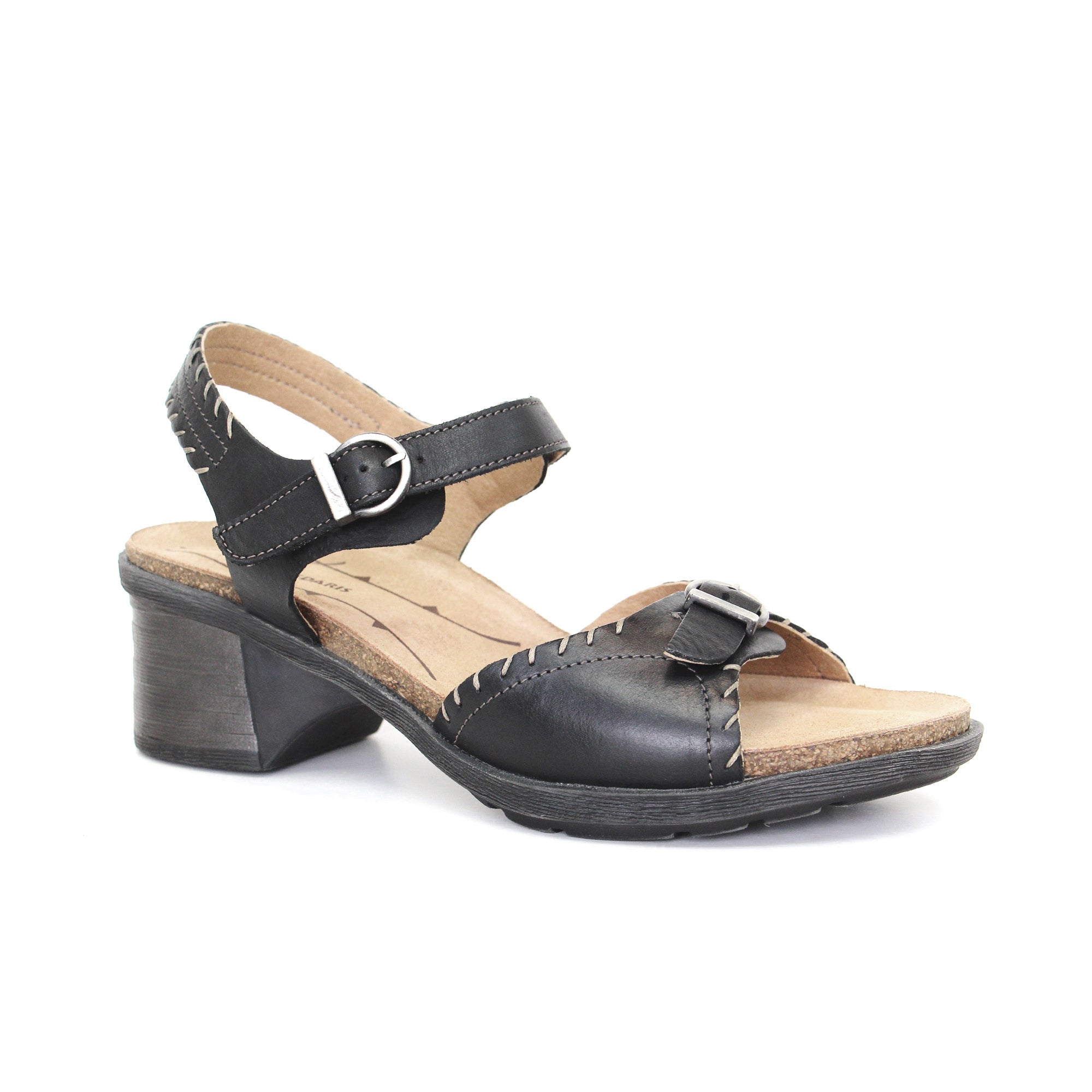 Dromedaris Sandy Leather Adjustable Sandals