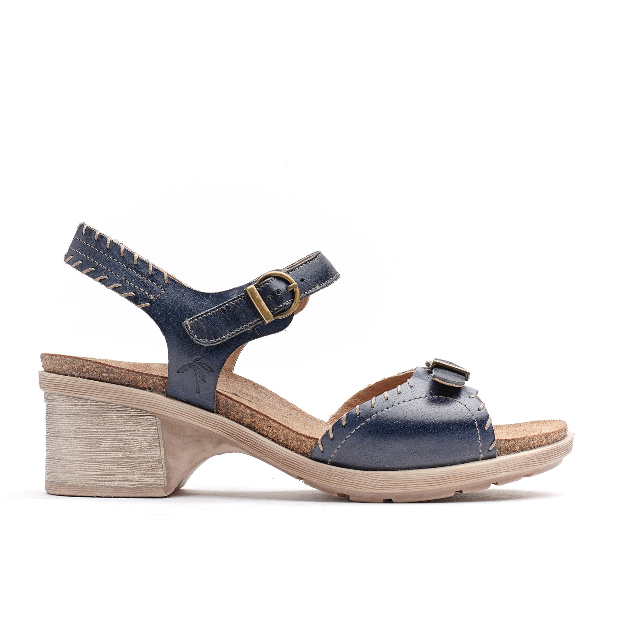 Dromedaris Sandy Leather Adjustable Sandals