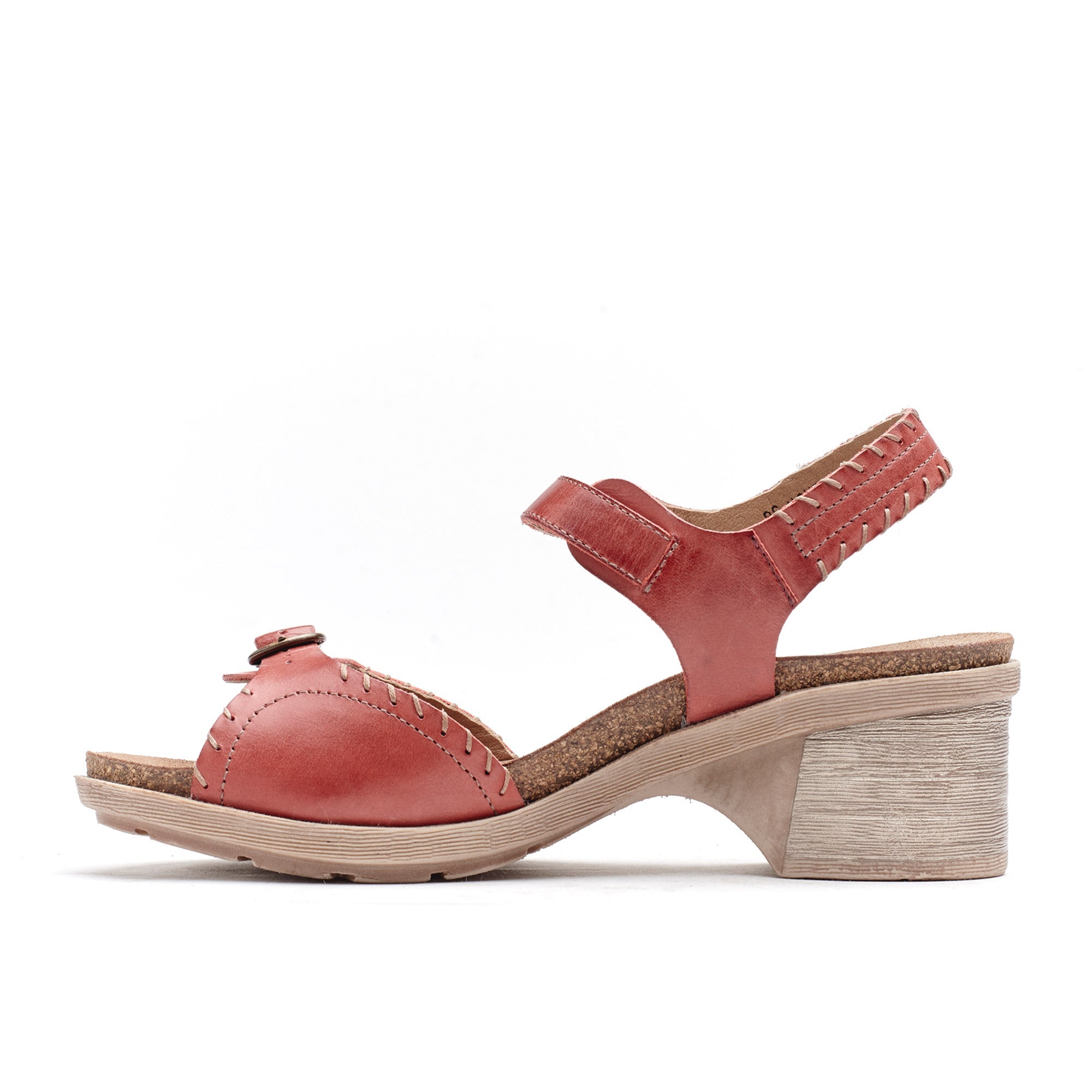 Dromedaris Sandy Leather Adjustable Sandals