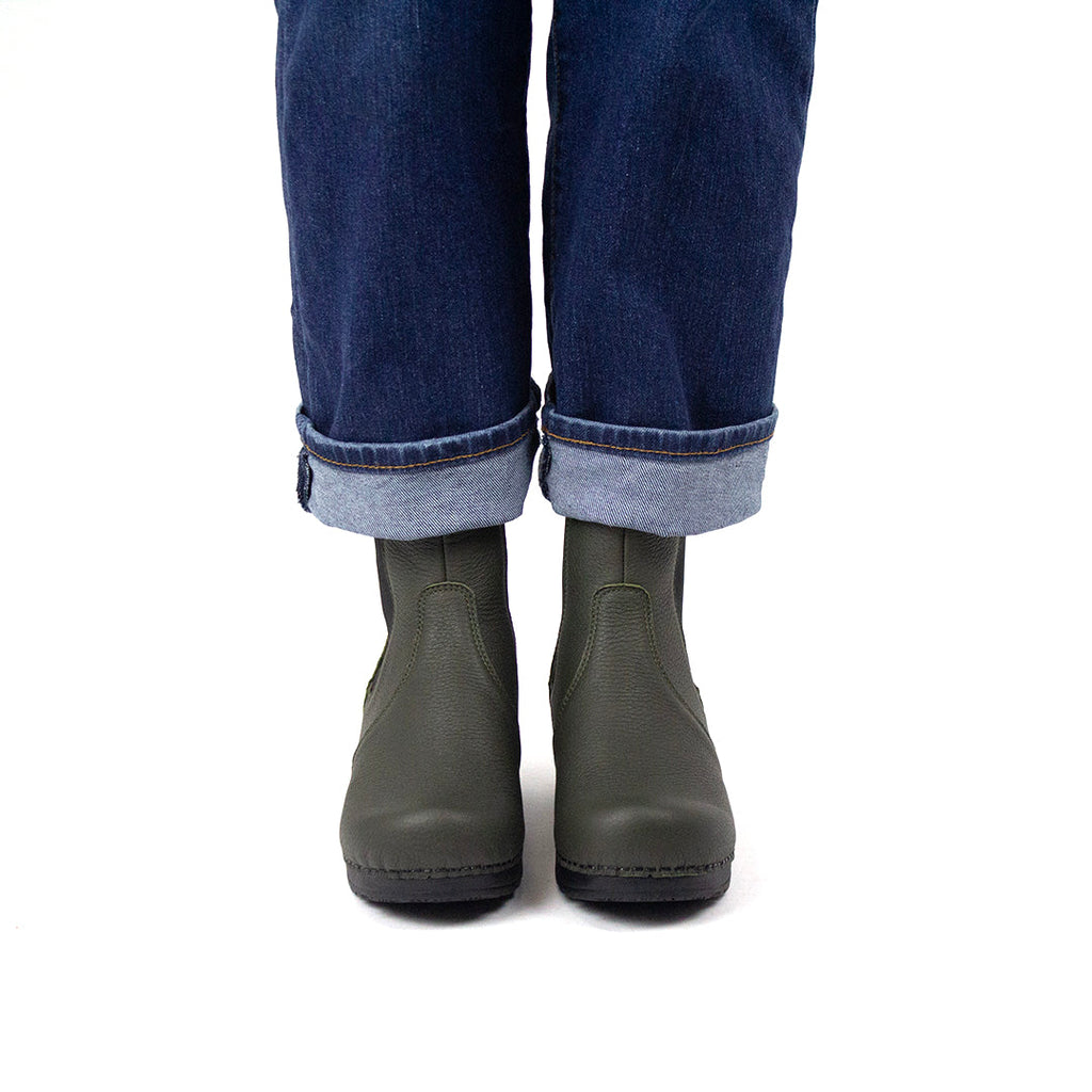 Sanita Aalbek Women's Boot in Olive
