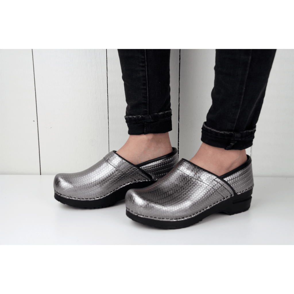 Sanita Cairo Women's Clog in Silver