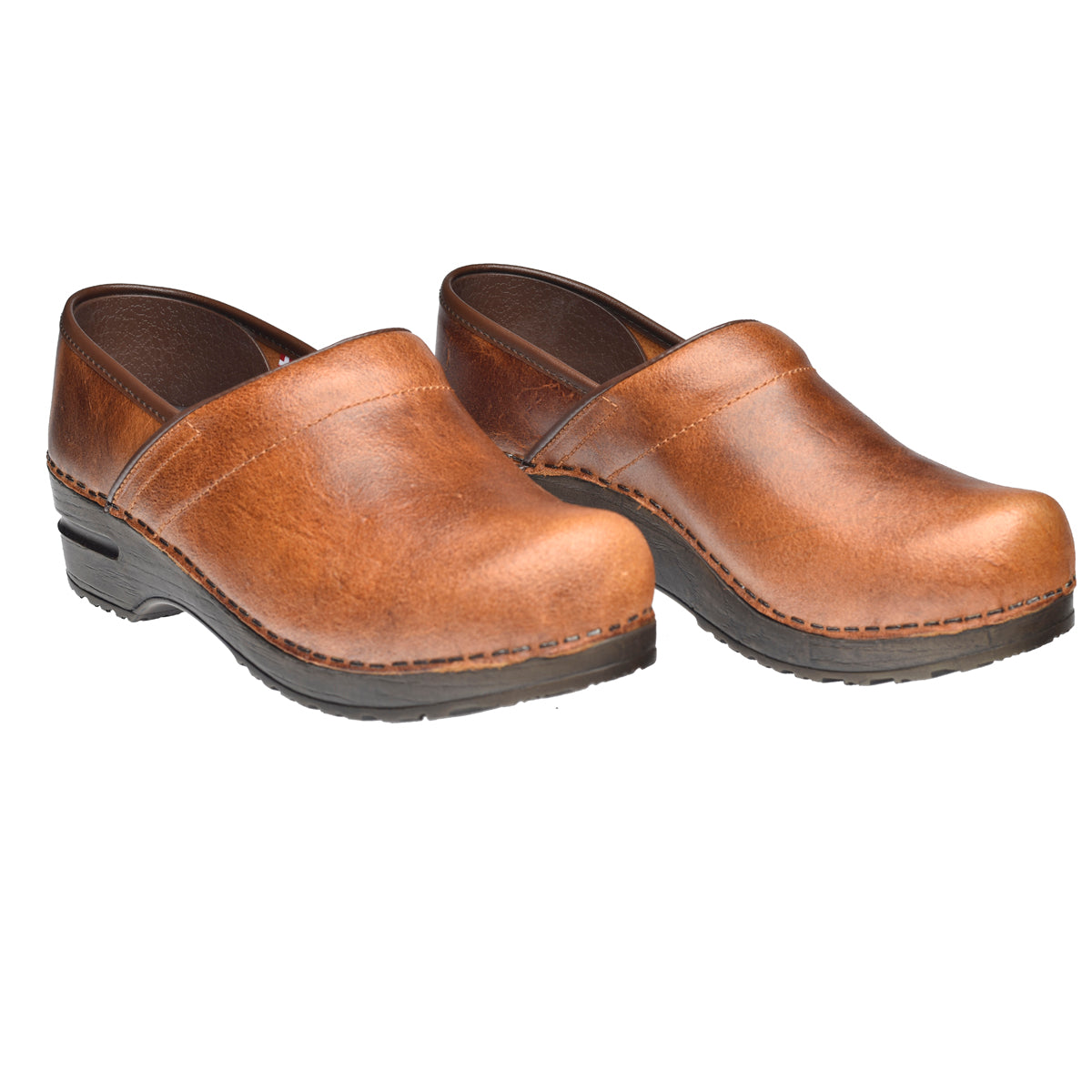 Sanita Errol Women's Clog in Cognac
