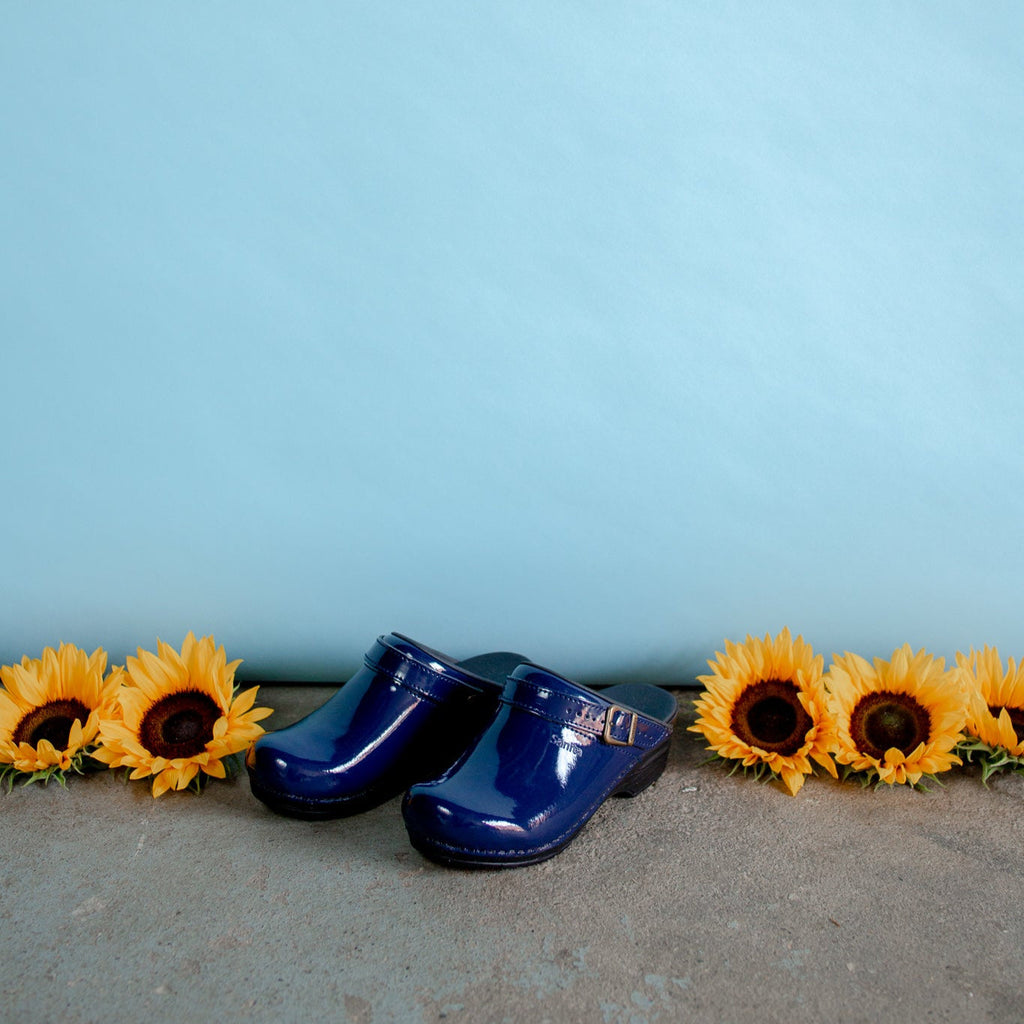 Sanita Estelle Women's Clog in Blue