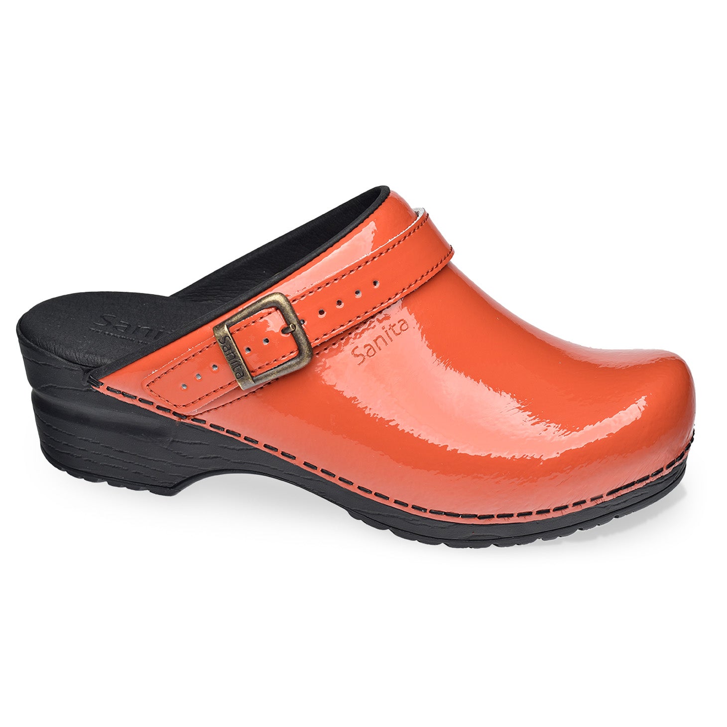 Sanita Estelle Women's Clog in Orange