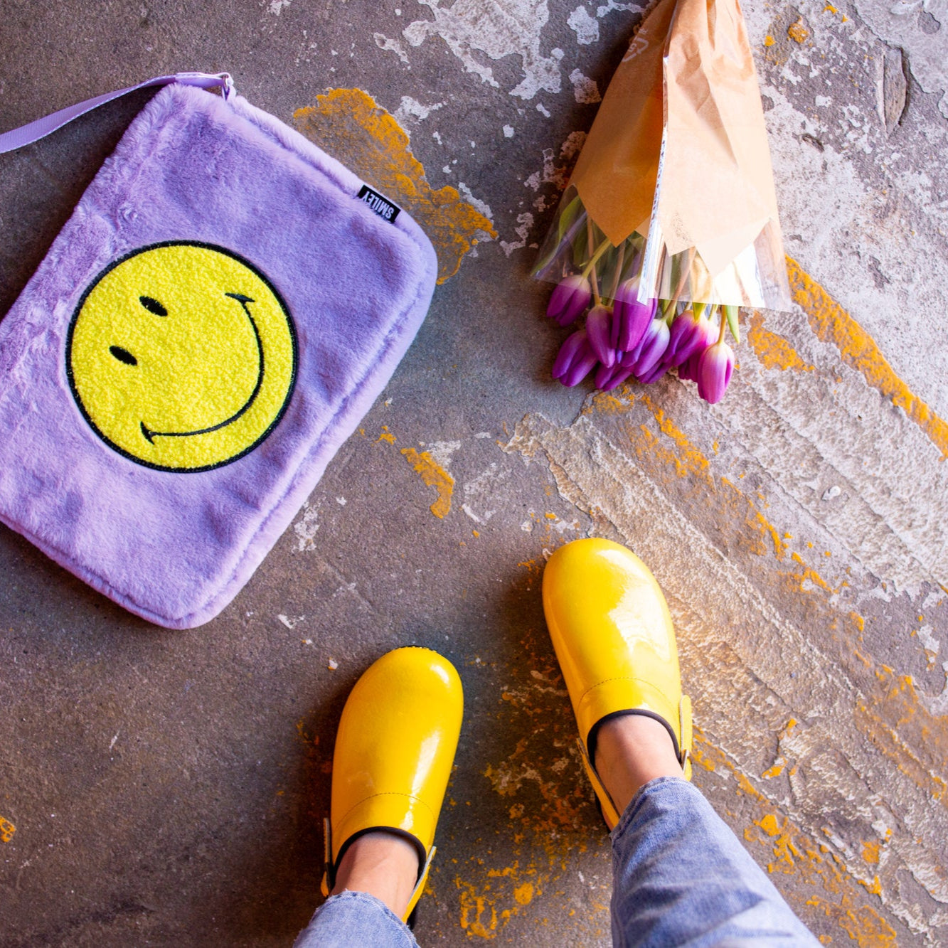 Sanita Estelle Women's Clog in Yellow