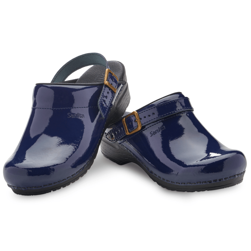 Sanita Estelle Women's Clog in Blue