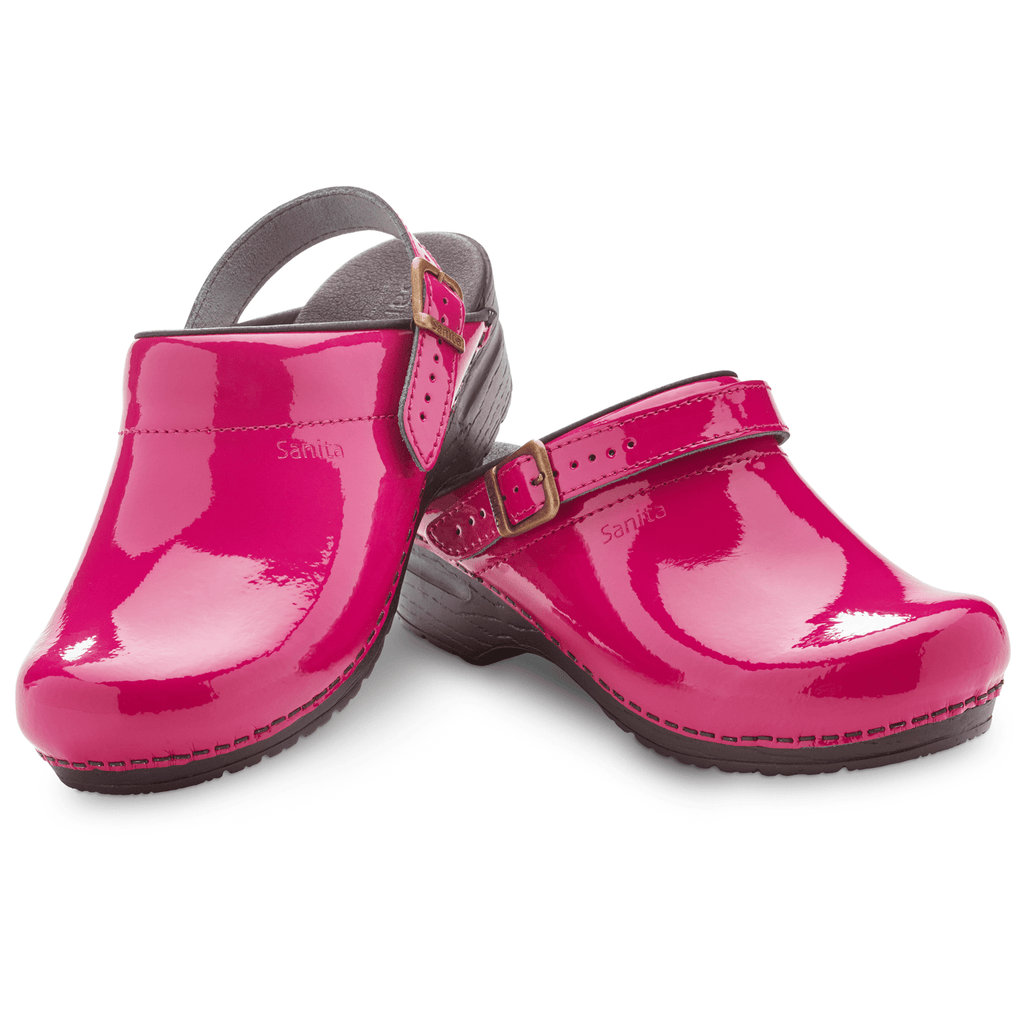 Sanita Estelle Women's Clog in Fuchsia