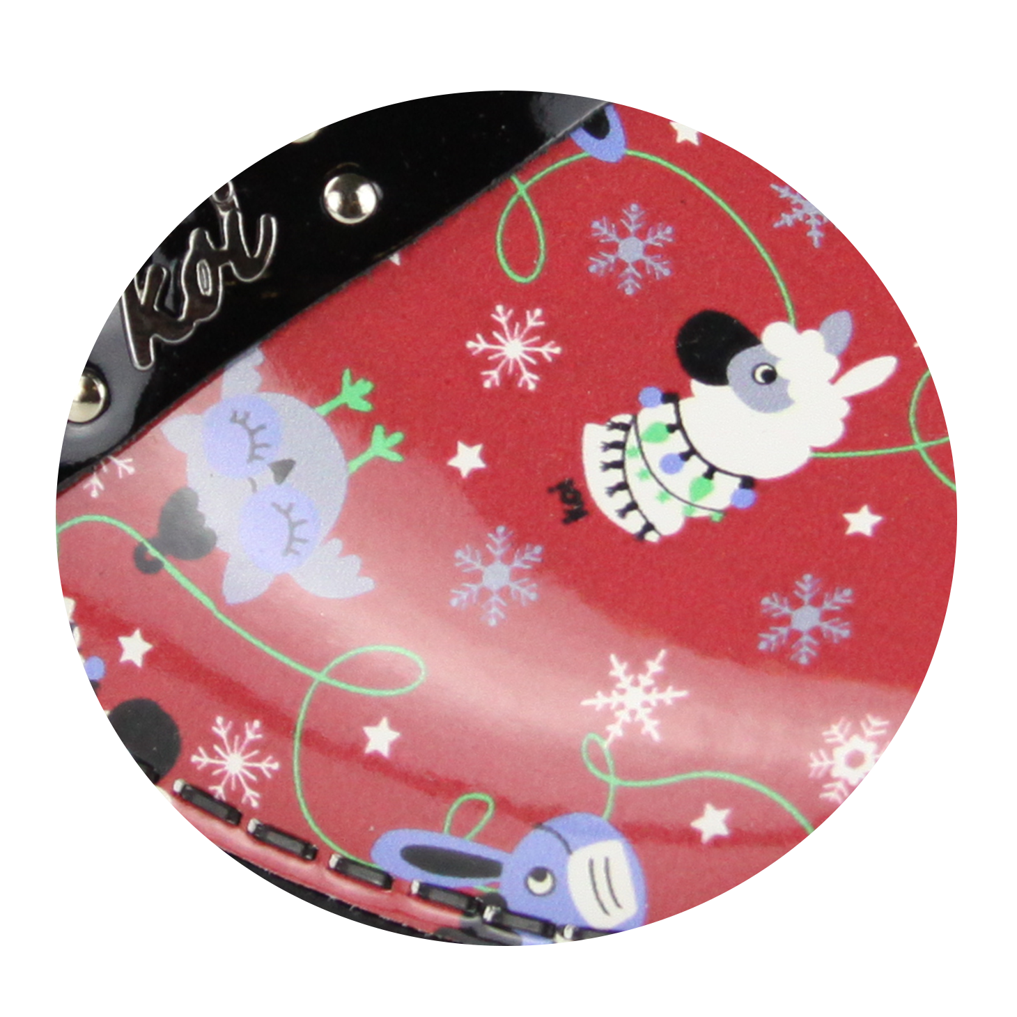 Sanita Festive Farm Women's Clog in Red