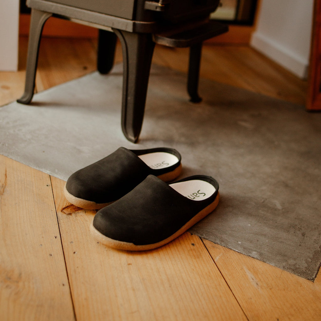 Sanita Holsted Unisex Mule Slipper in Black