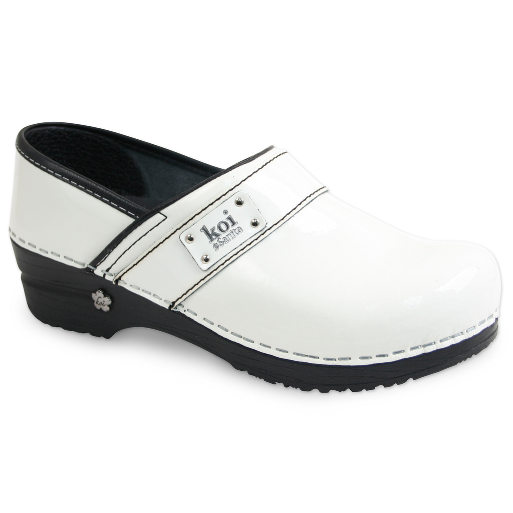 Sanita Lindsey Women's Clog in White