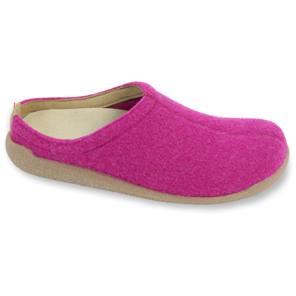 Sanita Lodge Slide Women's Slipper in Fuchsia