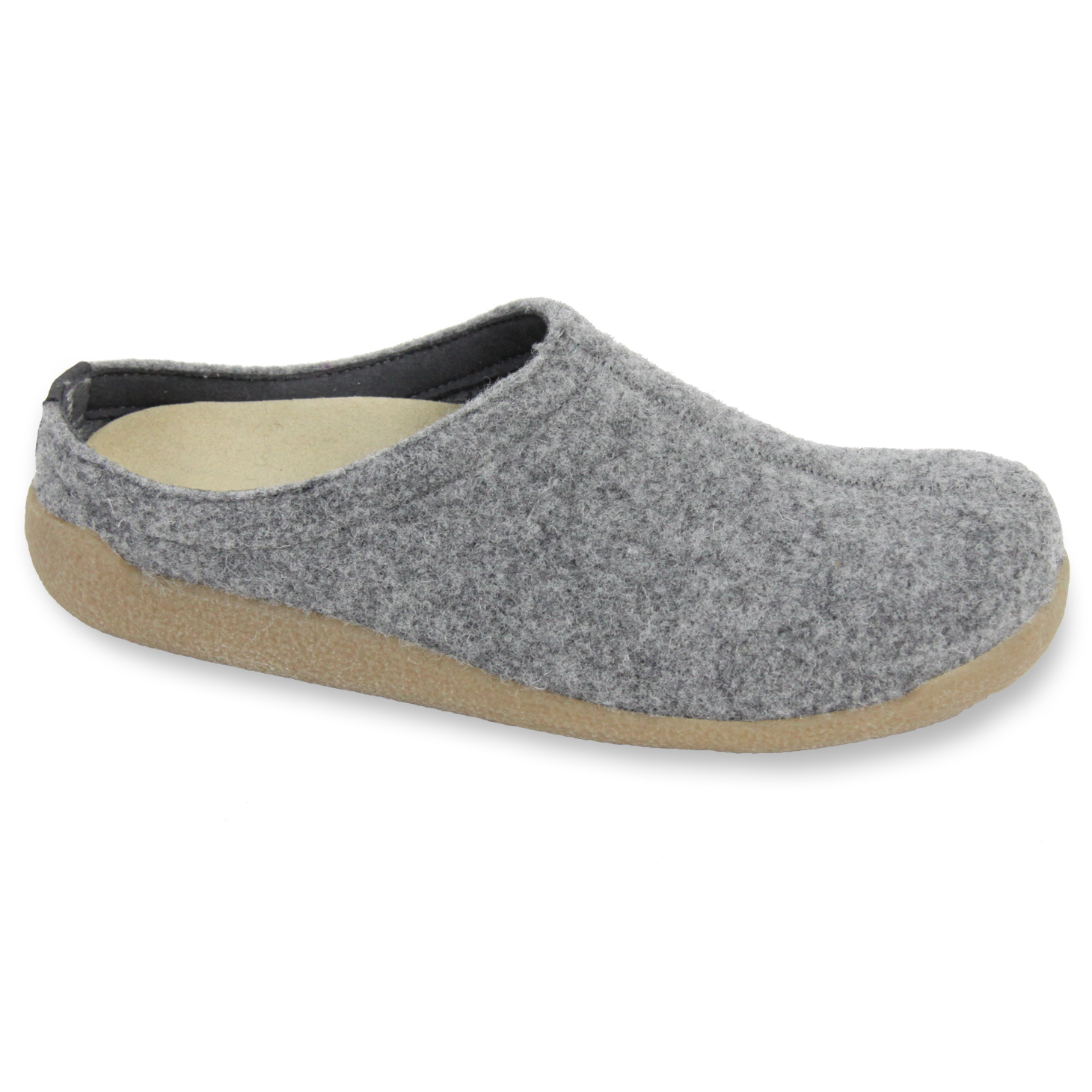 Sanita Lodge Slide Unisex Slipper in Slate