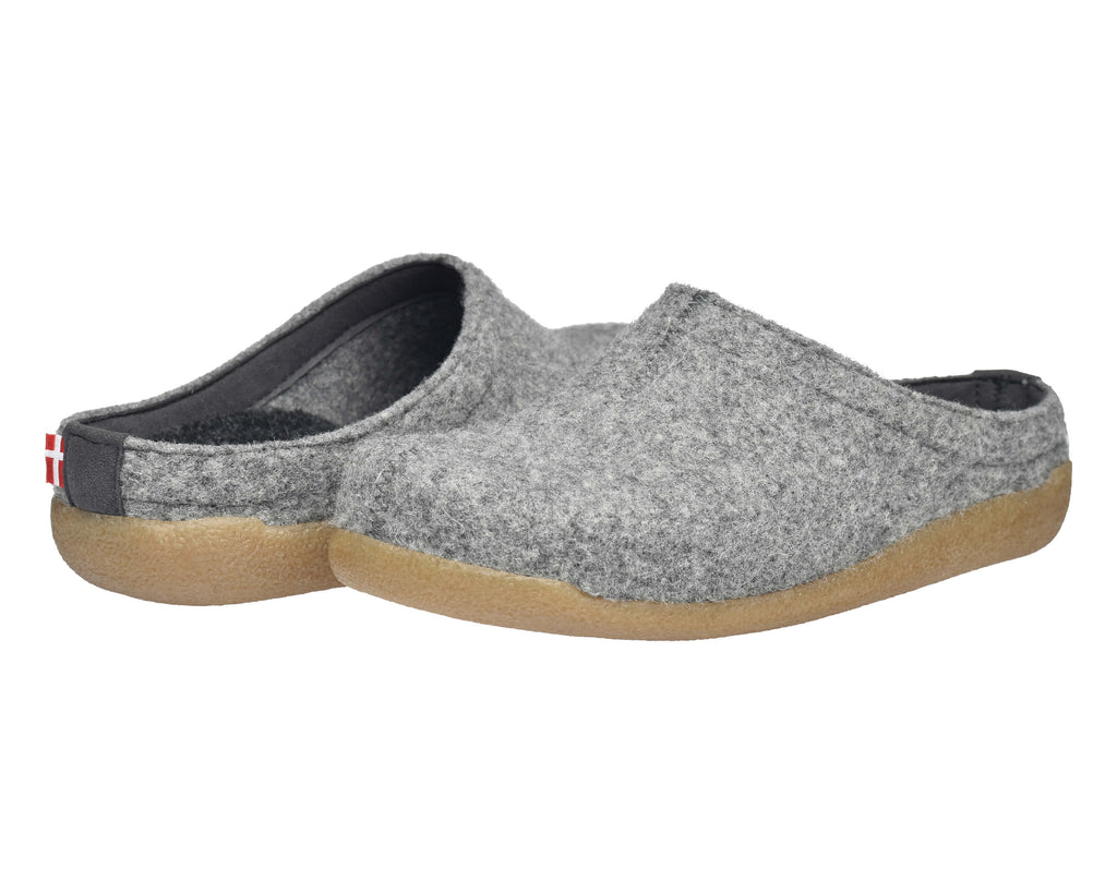 Sanita Lodge Slide Unisex Slipper in Slate
