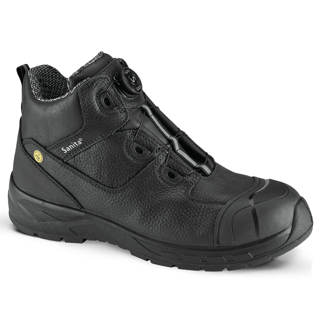 Sanita Malakit-S3 Unisex Safety Boot in Black