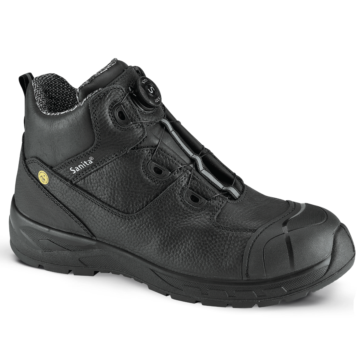 Sanita Malakit-S3 Unisex Safety Boot in Black