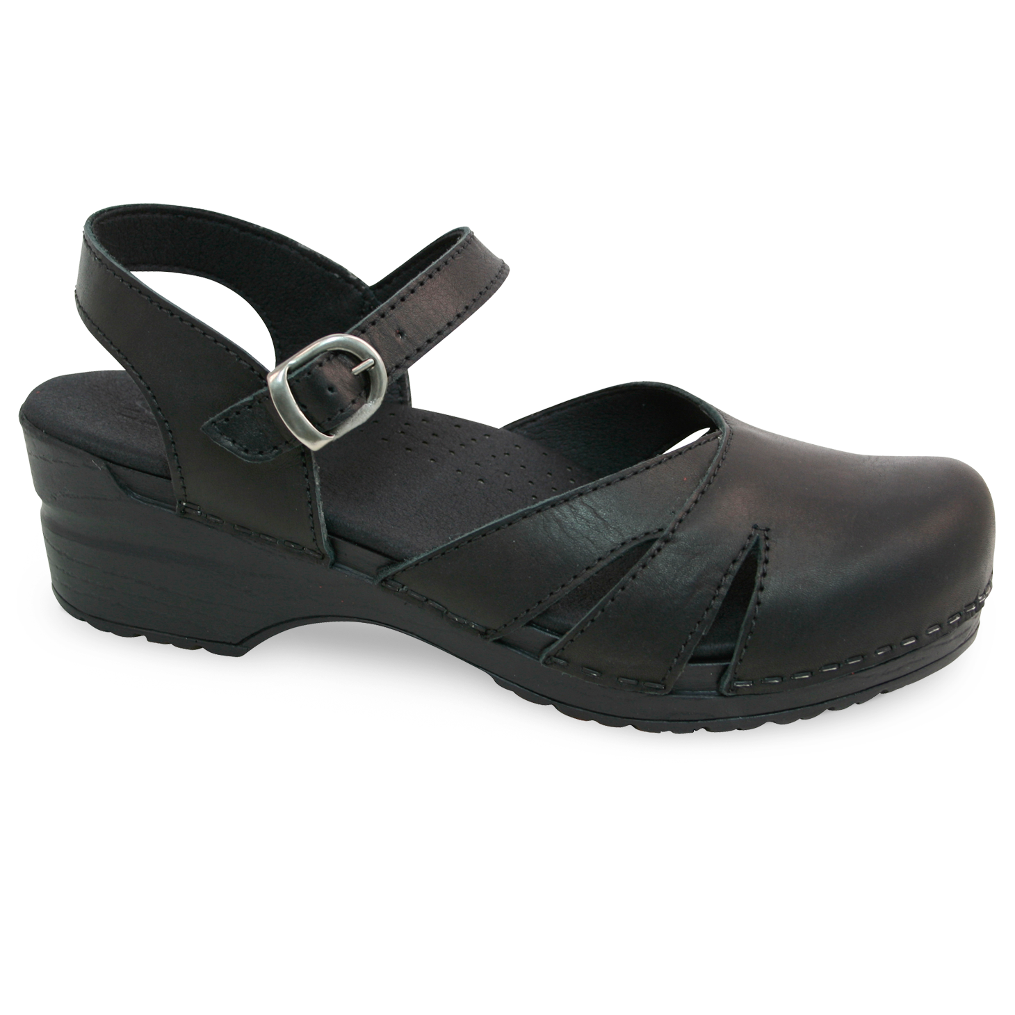 Sanita Margrethe Women's Sandal in Black