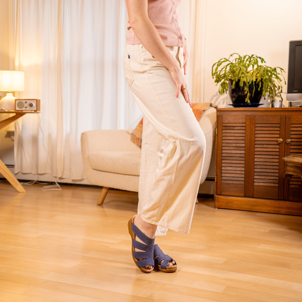 Sanita Monika Women's Sandal in Dove Blue