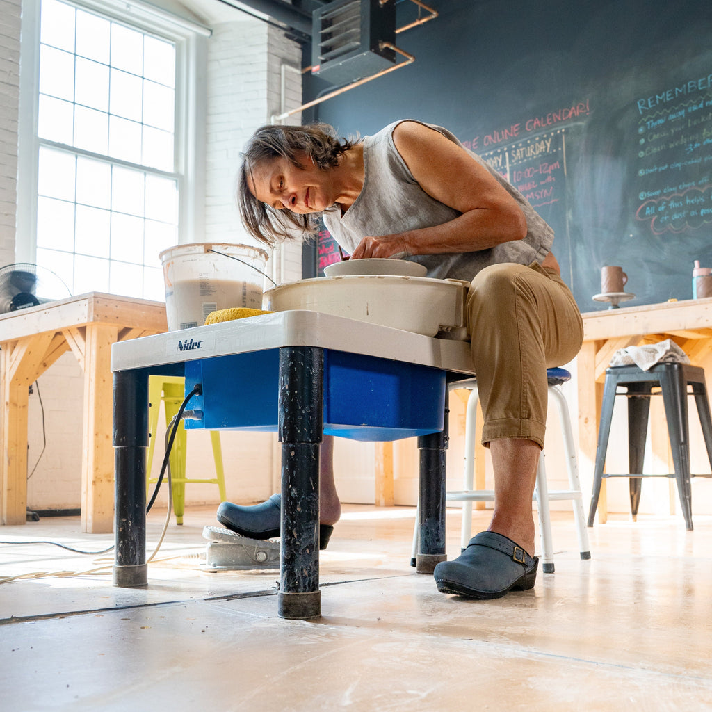 Sanita Morse Women's Clog in Blueberry