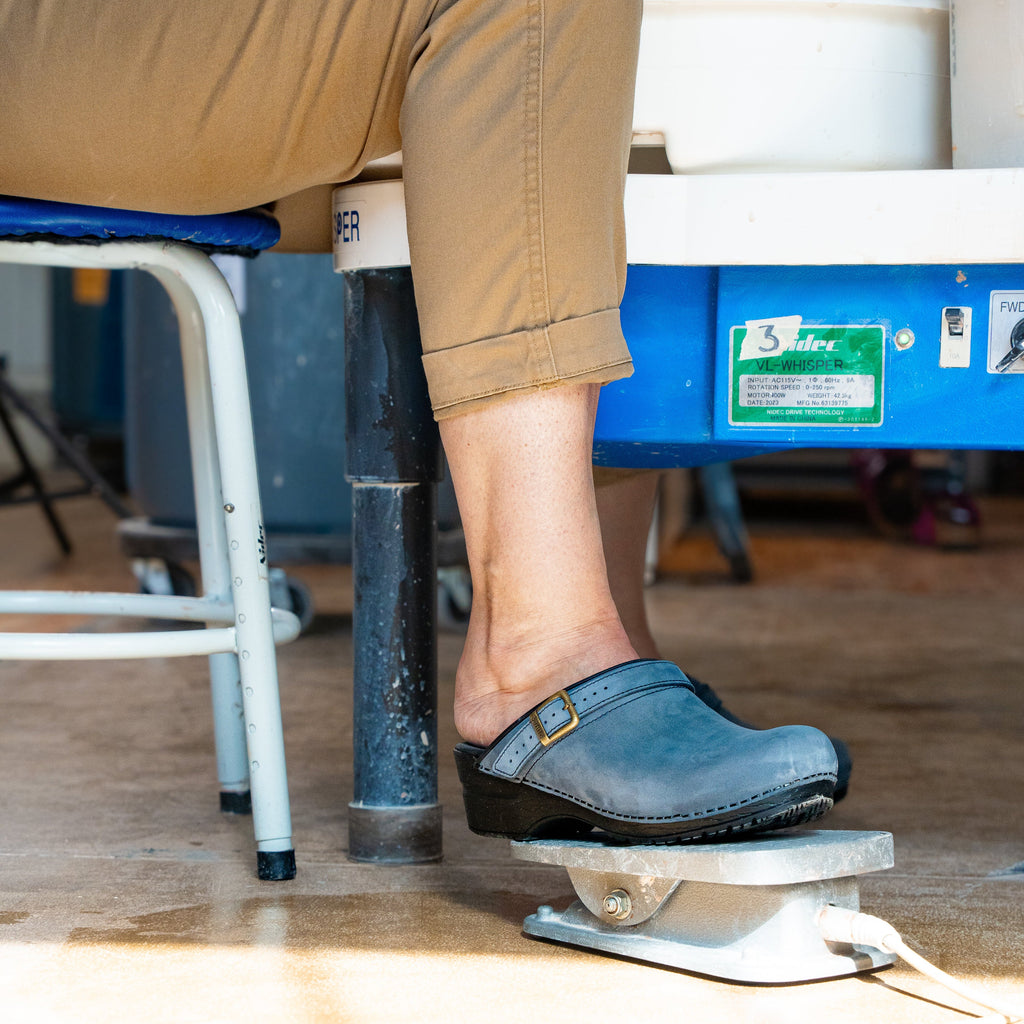 Sanita Morse Women's Clog in Blueberry