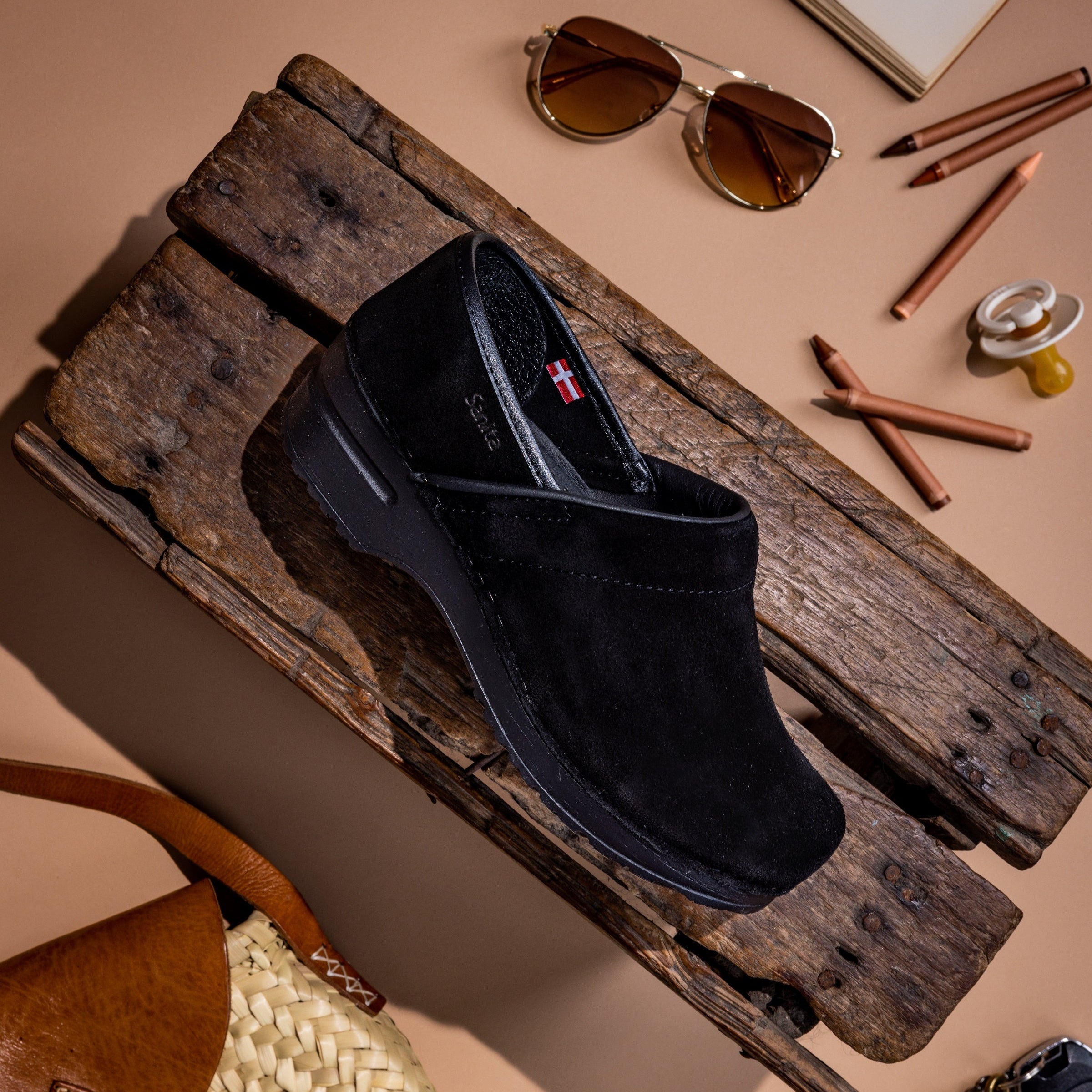 Sanita Nina Women's Clog in Black