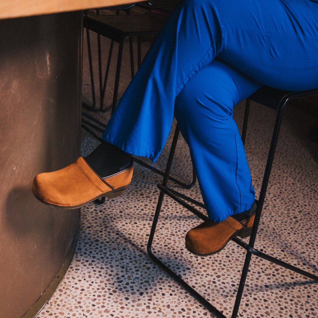 Sanita Nina Women's Clog in Cognac