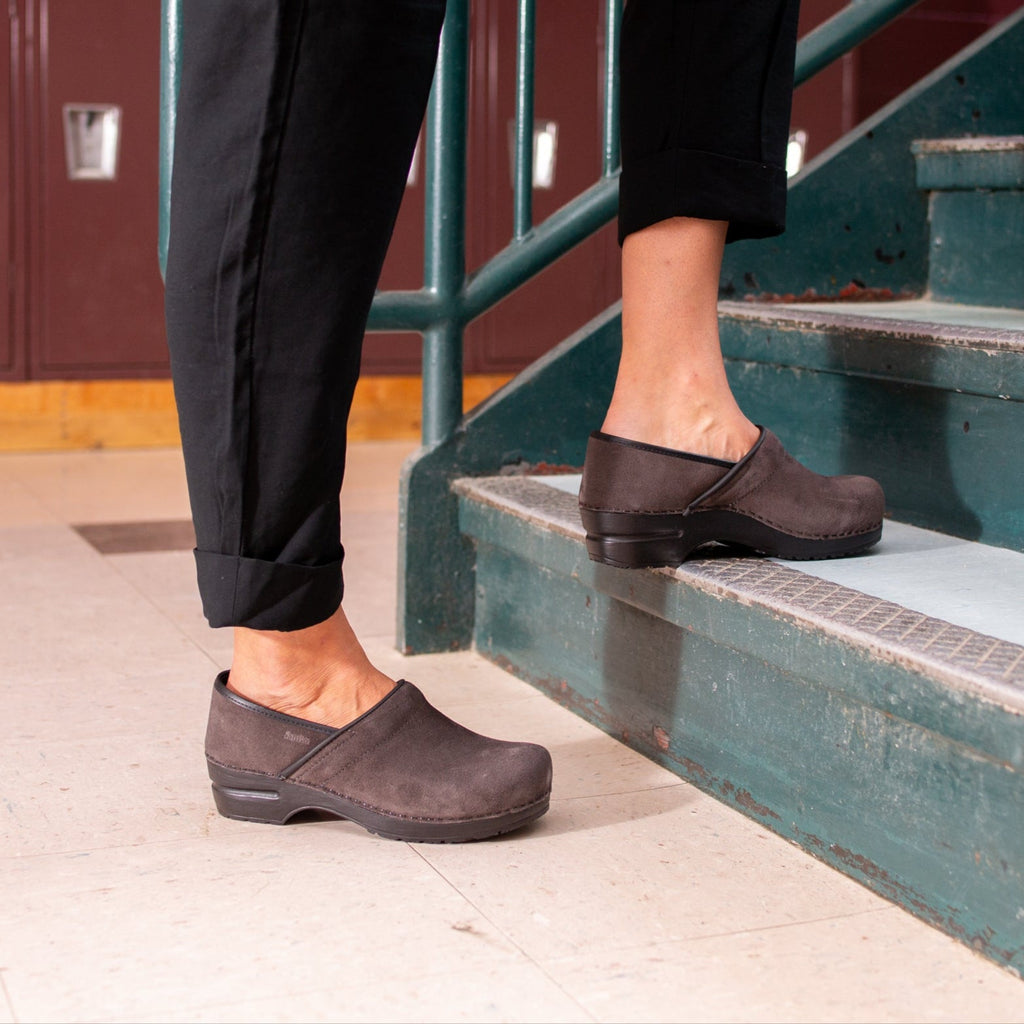 Sanita Nina Women's Clog in Steel