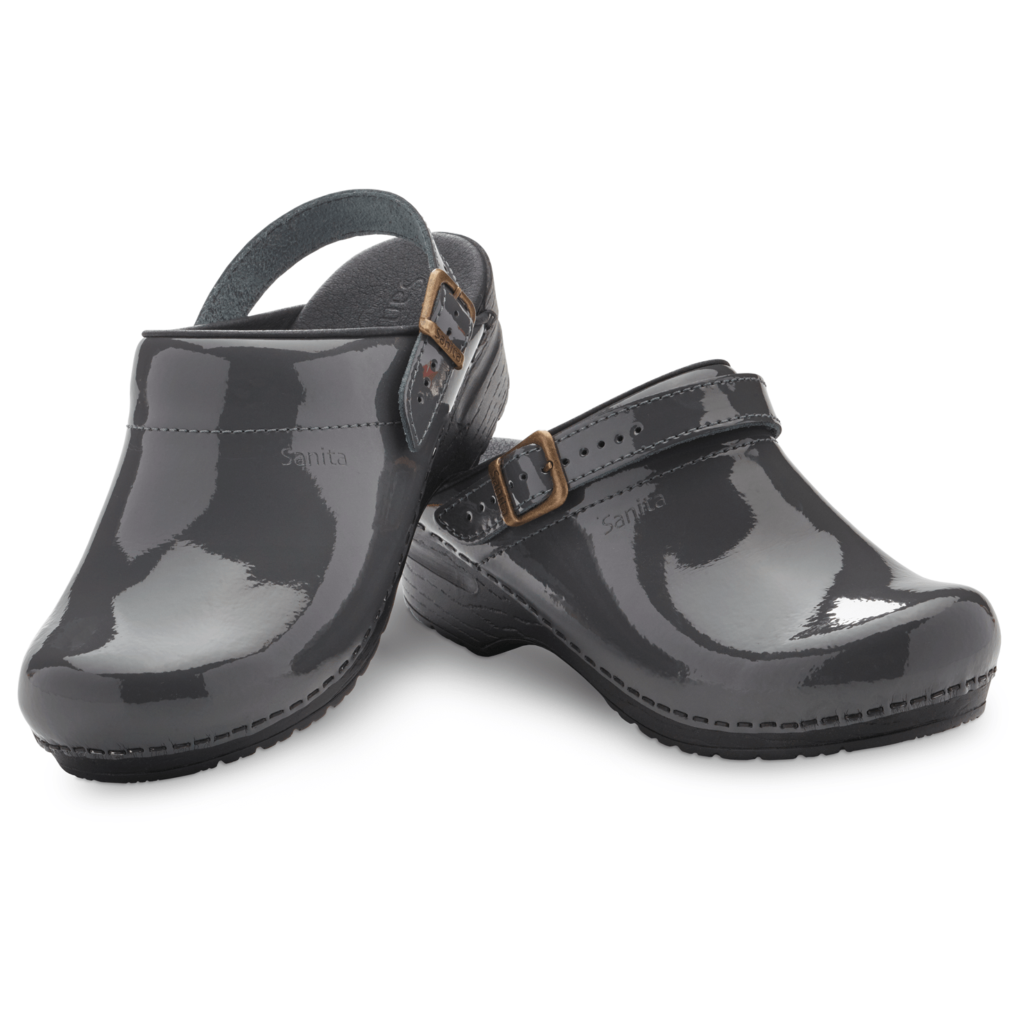 Sanita Estelle Women's Clog in Steel