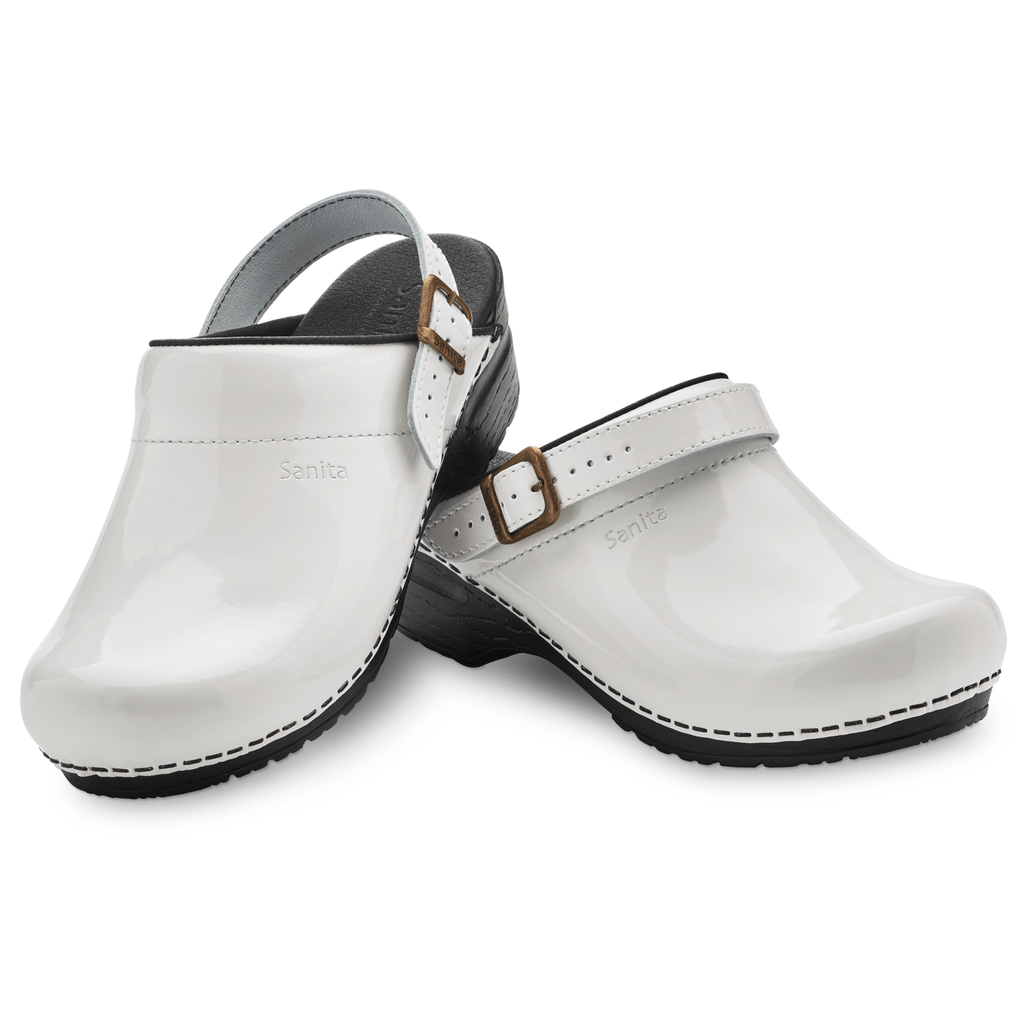 Sanita Estelle Women's Clog in White
