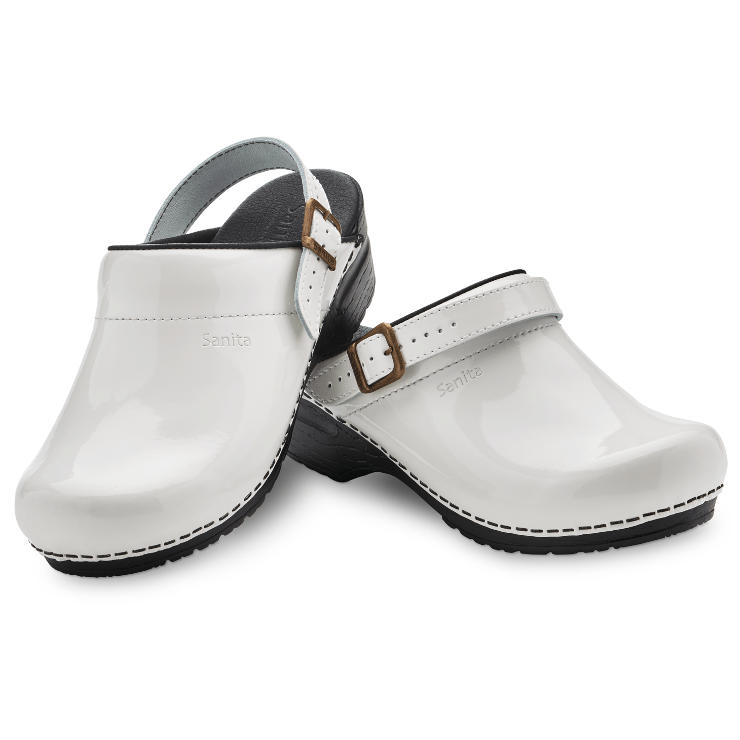Sanita Estelle Women's Clog in White