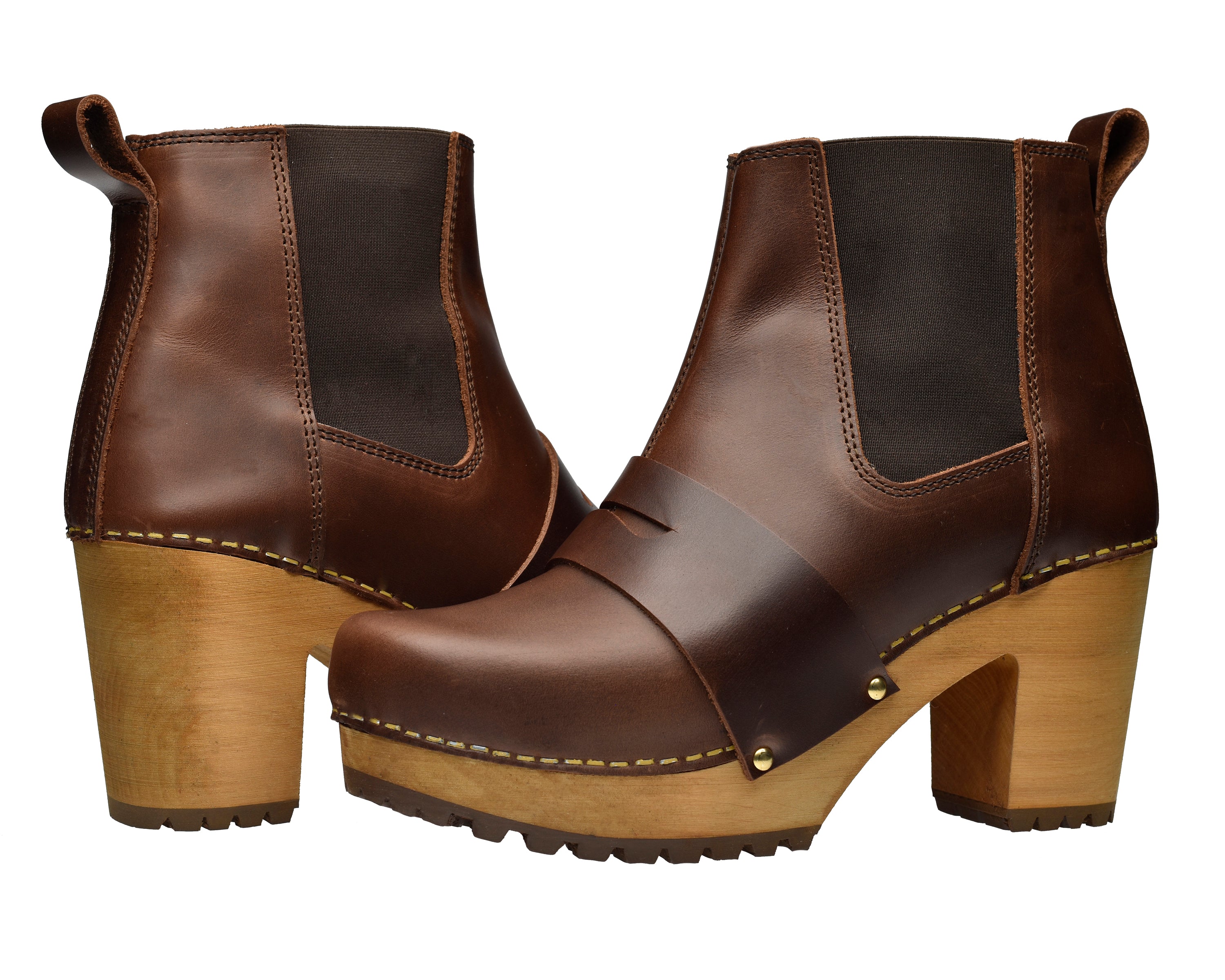 Sanita Penny Women's Wood Boot in Brown