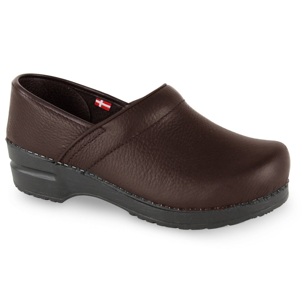 Sanita Preble Women's Clog in Dark Brown
