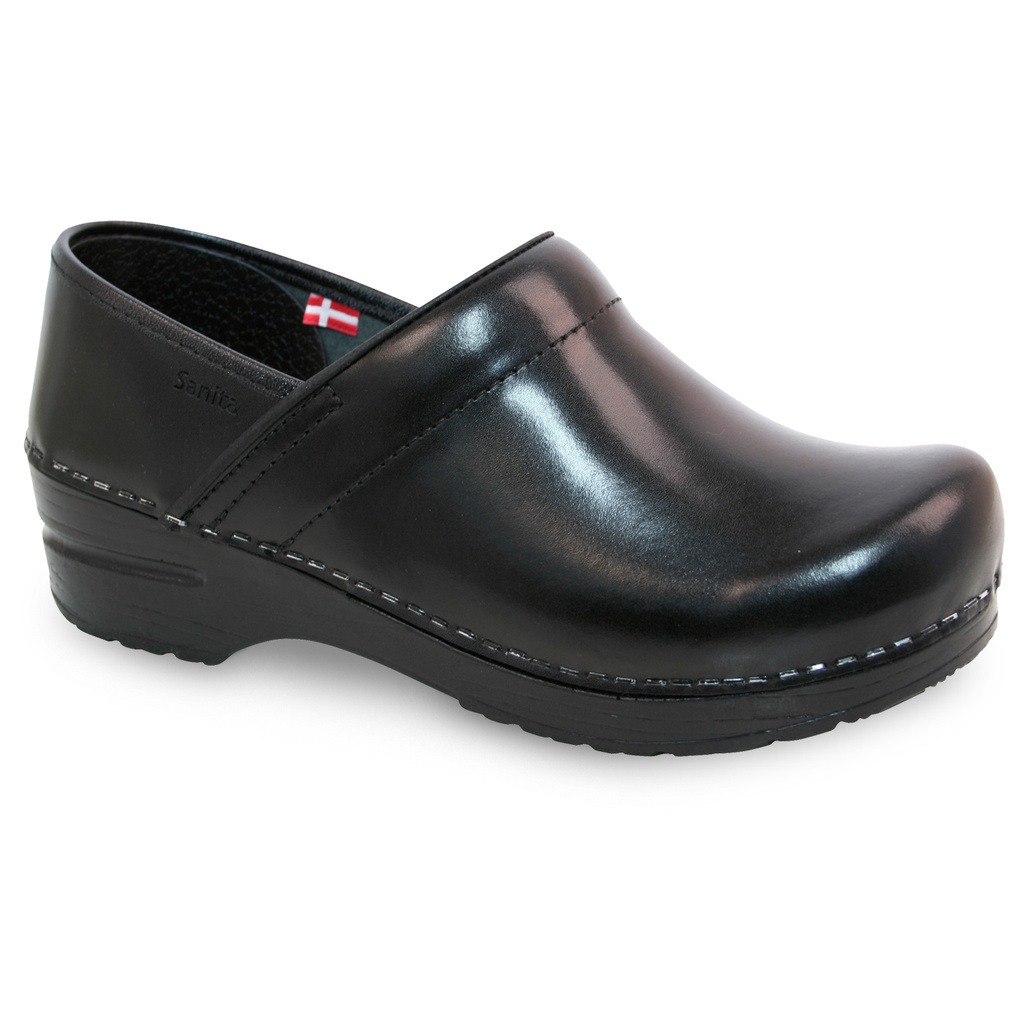 Sanita Pro. Cabrio Men's Clog in Black