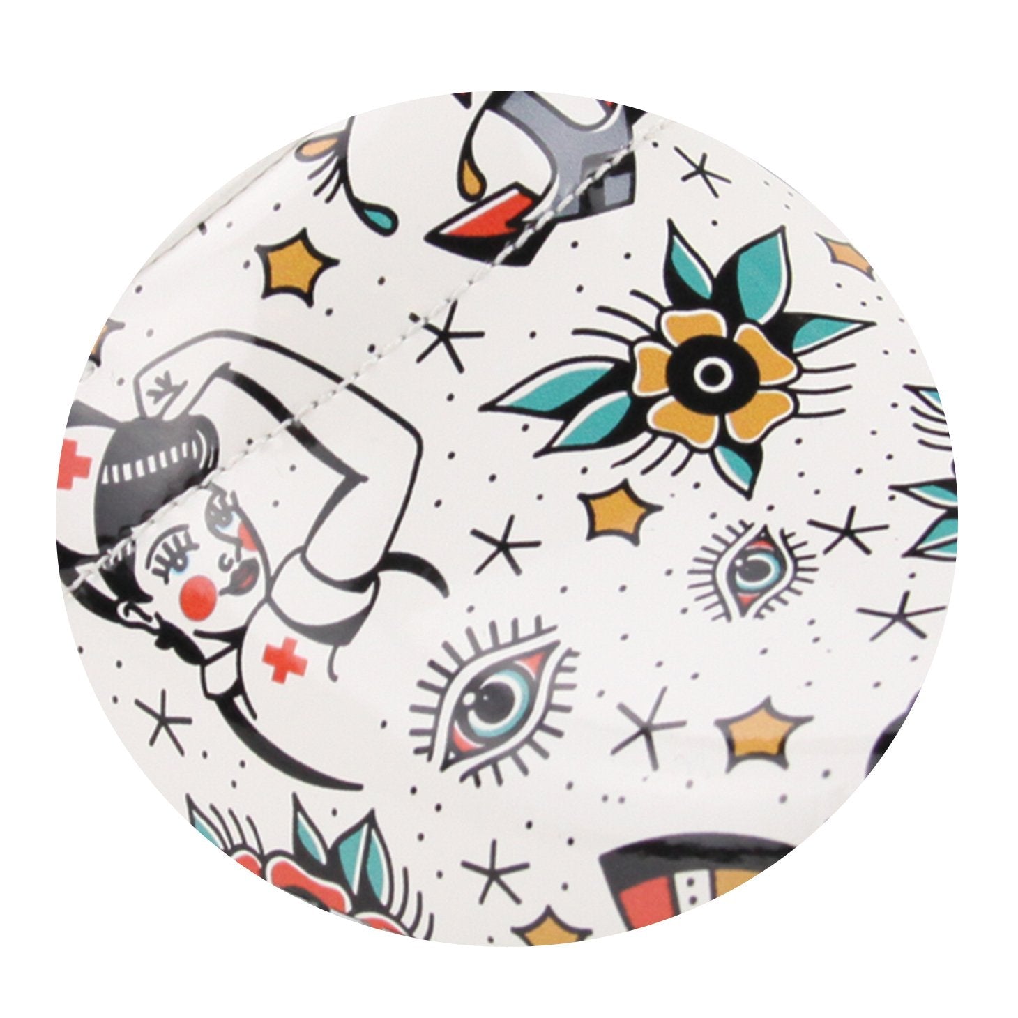 Sanita Rockabilly Women's Clog in White