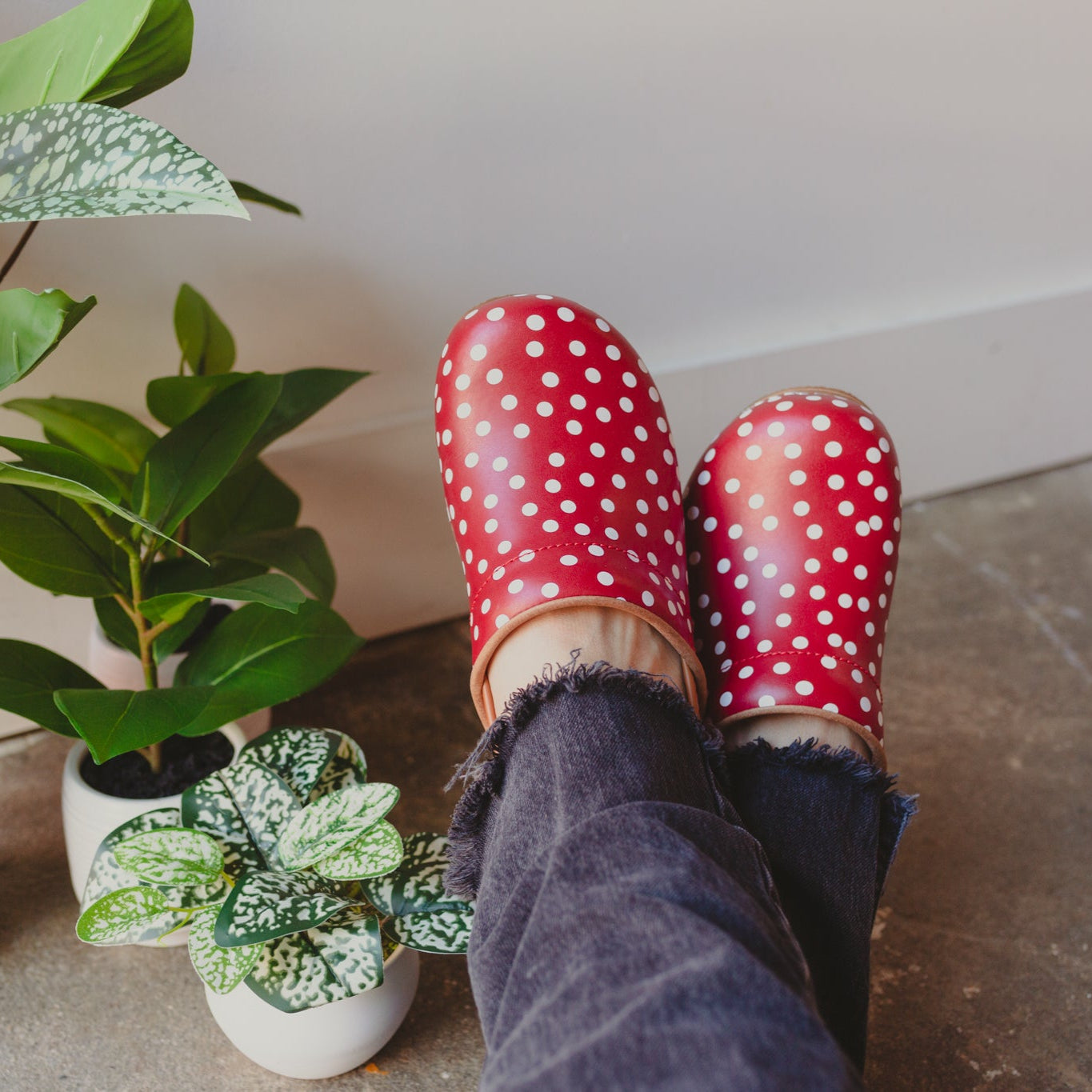 Sanita Roxbury Women's Clog in Red
