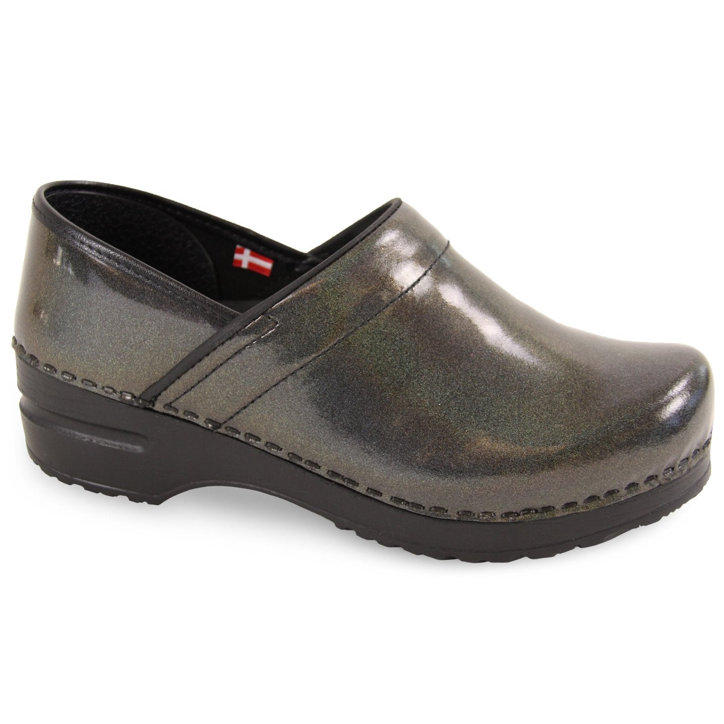 Sanita Sabel Women's Slip Resistant Clog in Charcoal