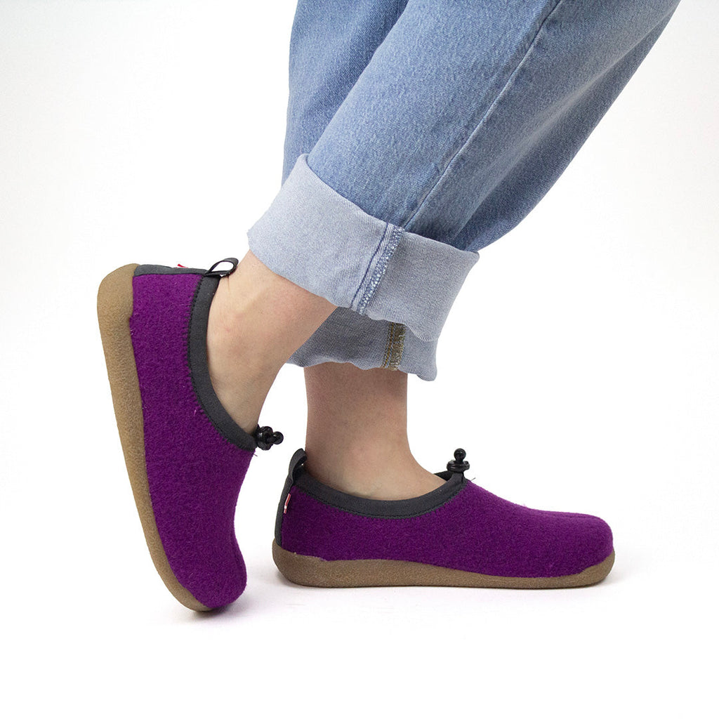 Sanita Samso Women's Slipper in Purple