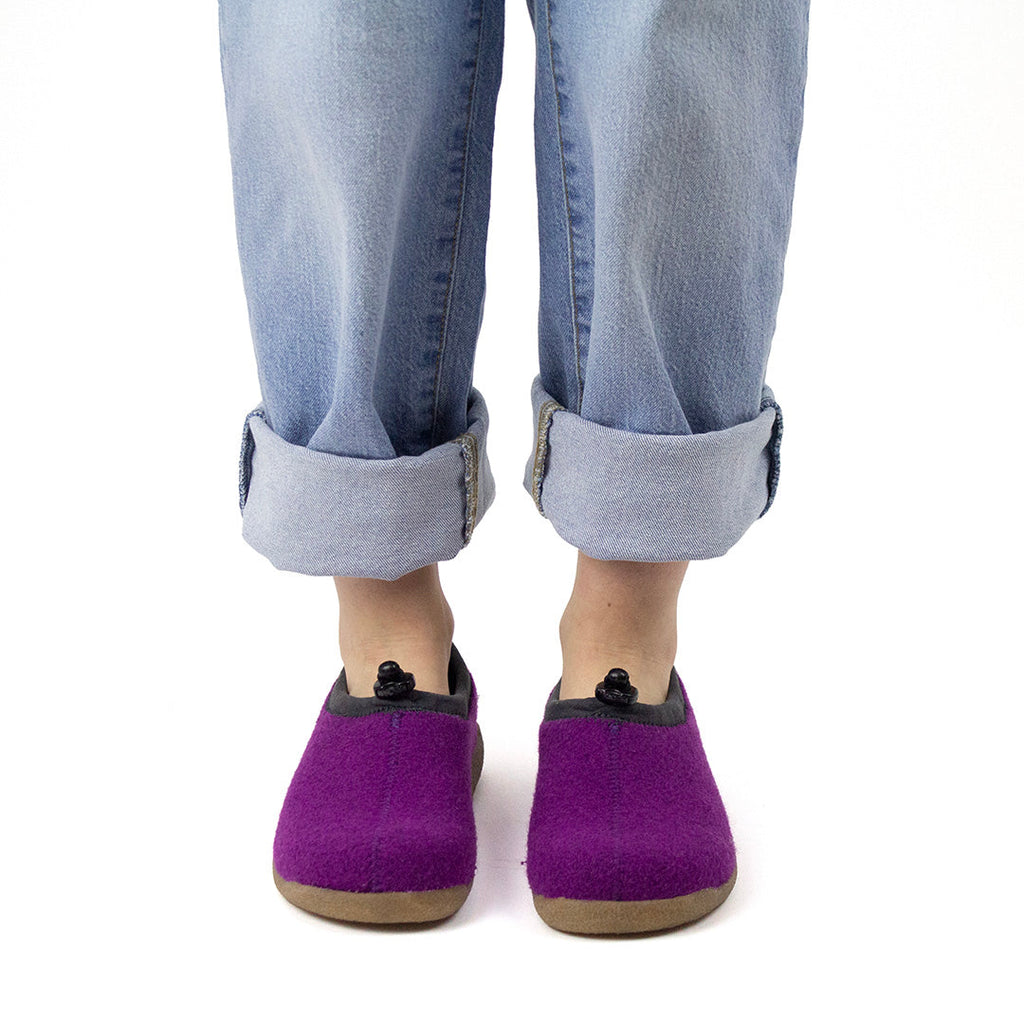 Sanita Samso Women's Slipper in Purple