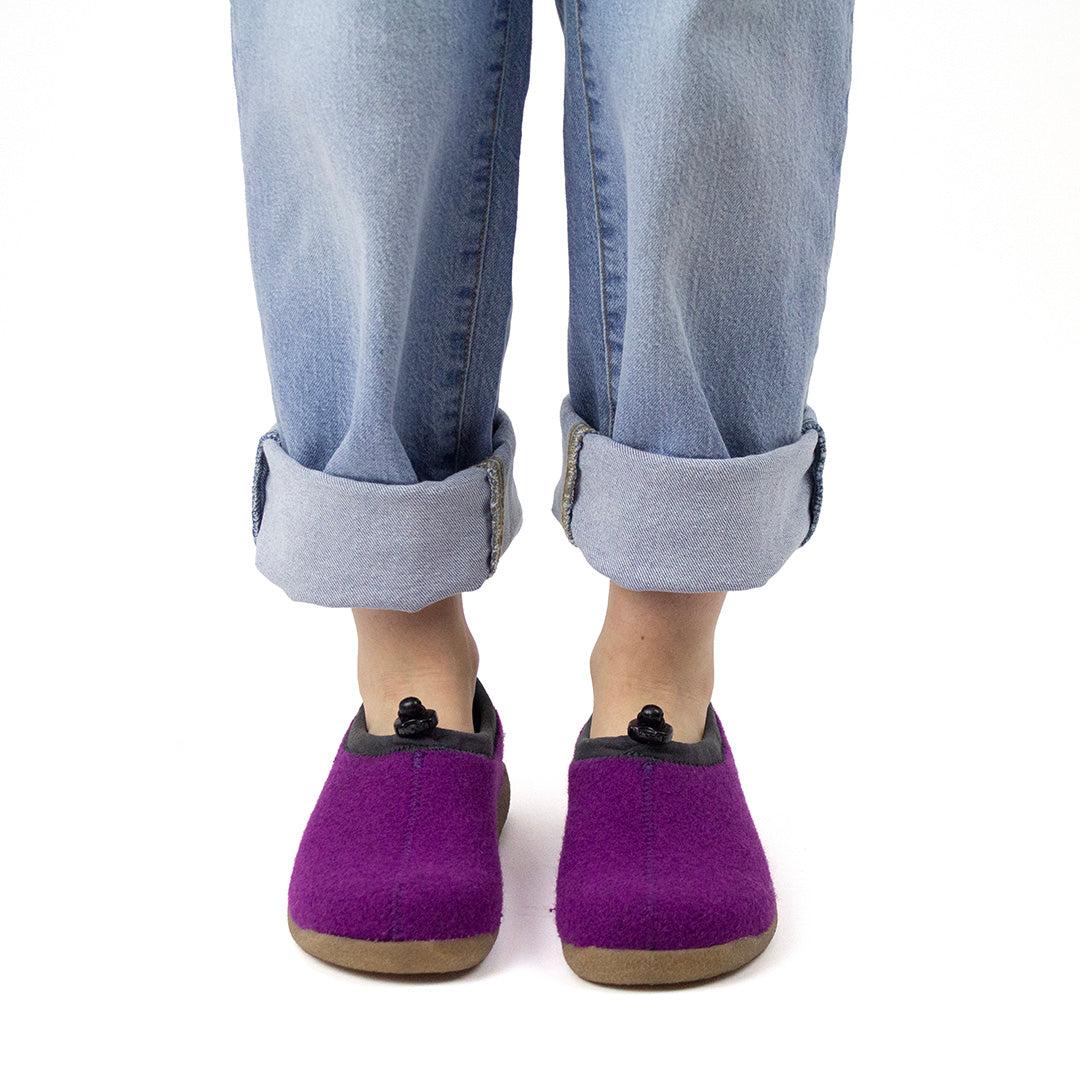 Sanita Samso Women's Slipper in Purple