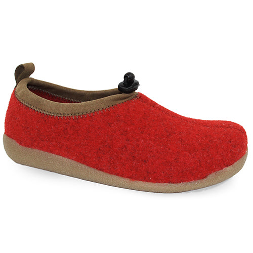 Sanita Samso Women's Slipper in Red