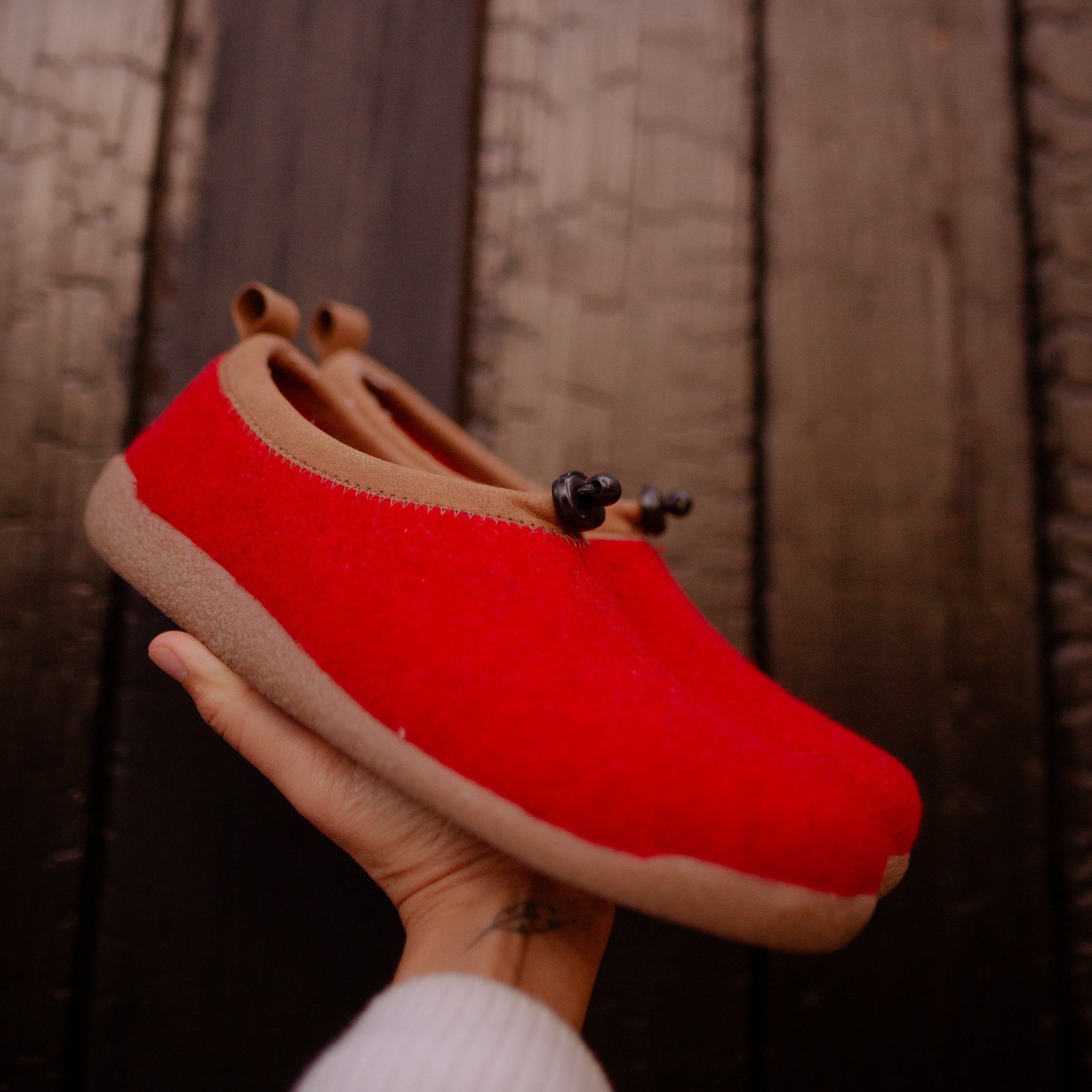 Sanita Samso Women's Slipper in Red