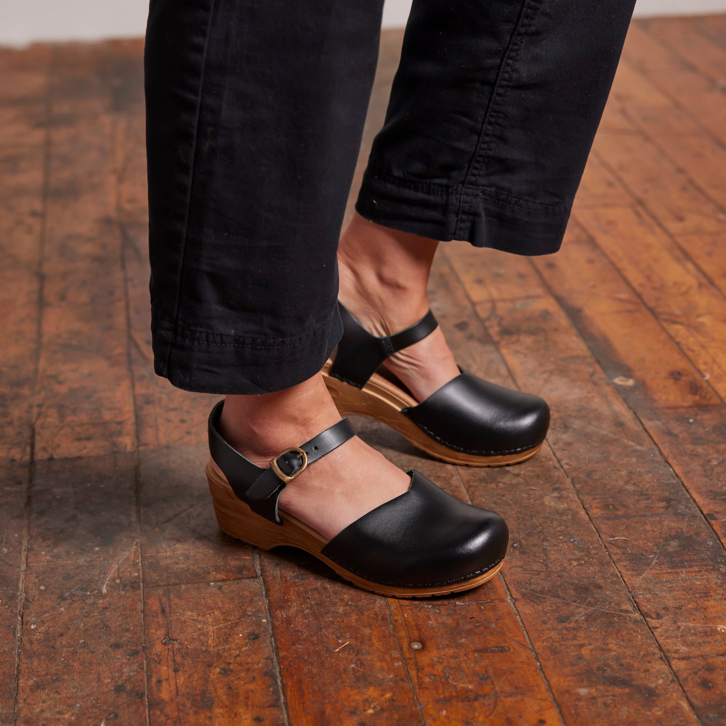 Sanita Sansi Women's Sandal in Black